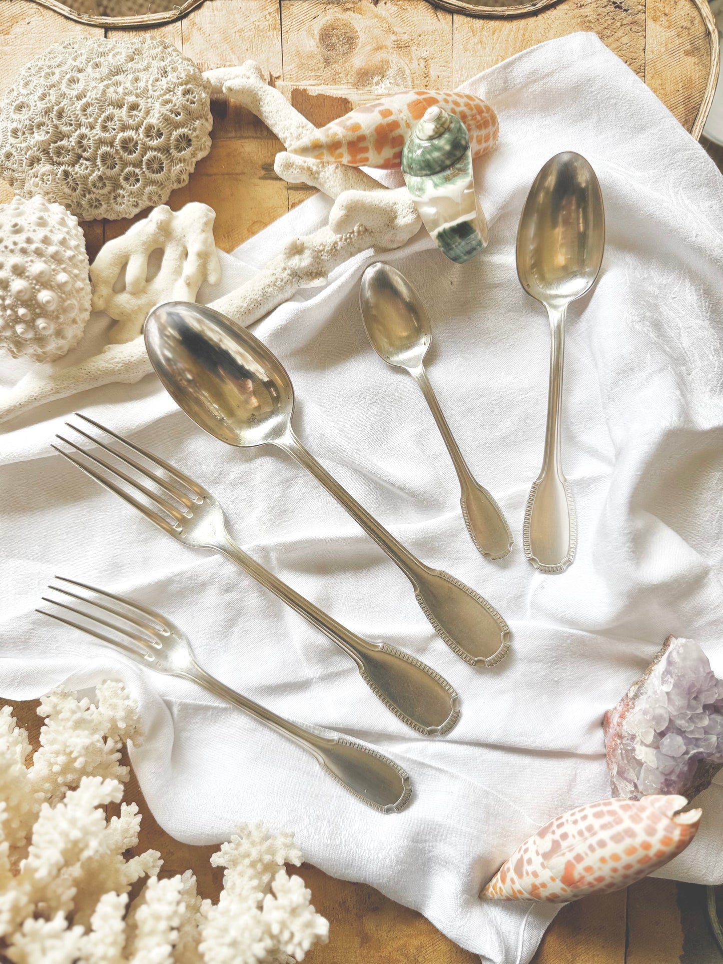Ménagère Christofle art déco modèle « Godrons »
