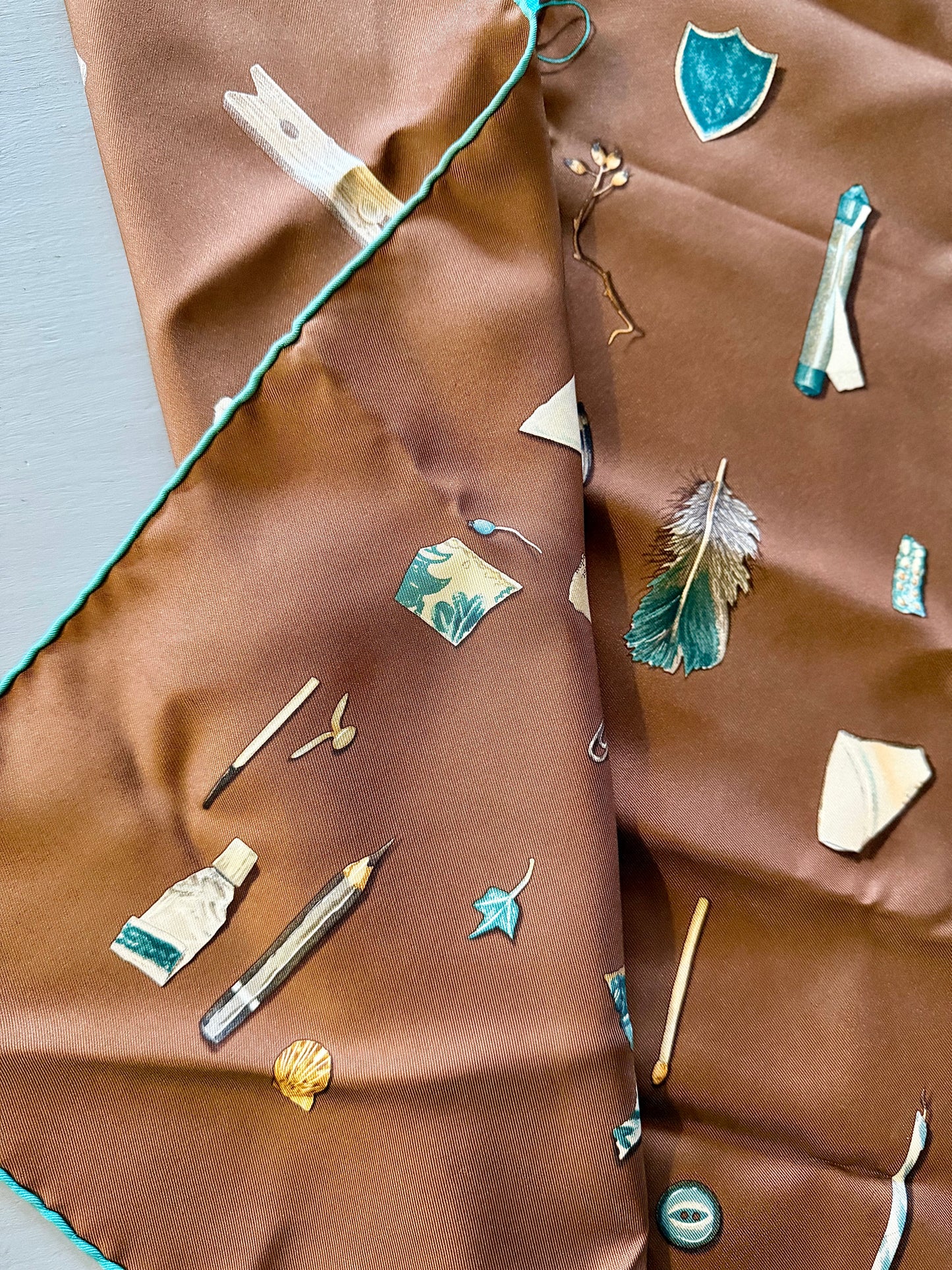 Foulard Hermès « In the Pocket » en soie