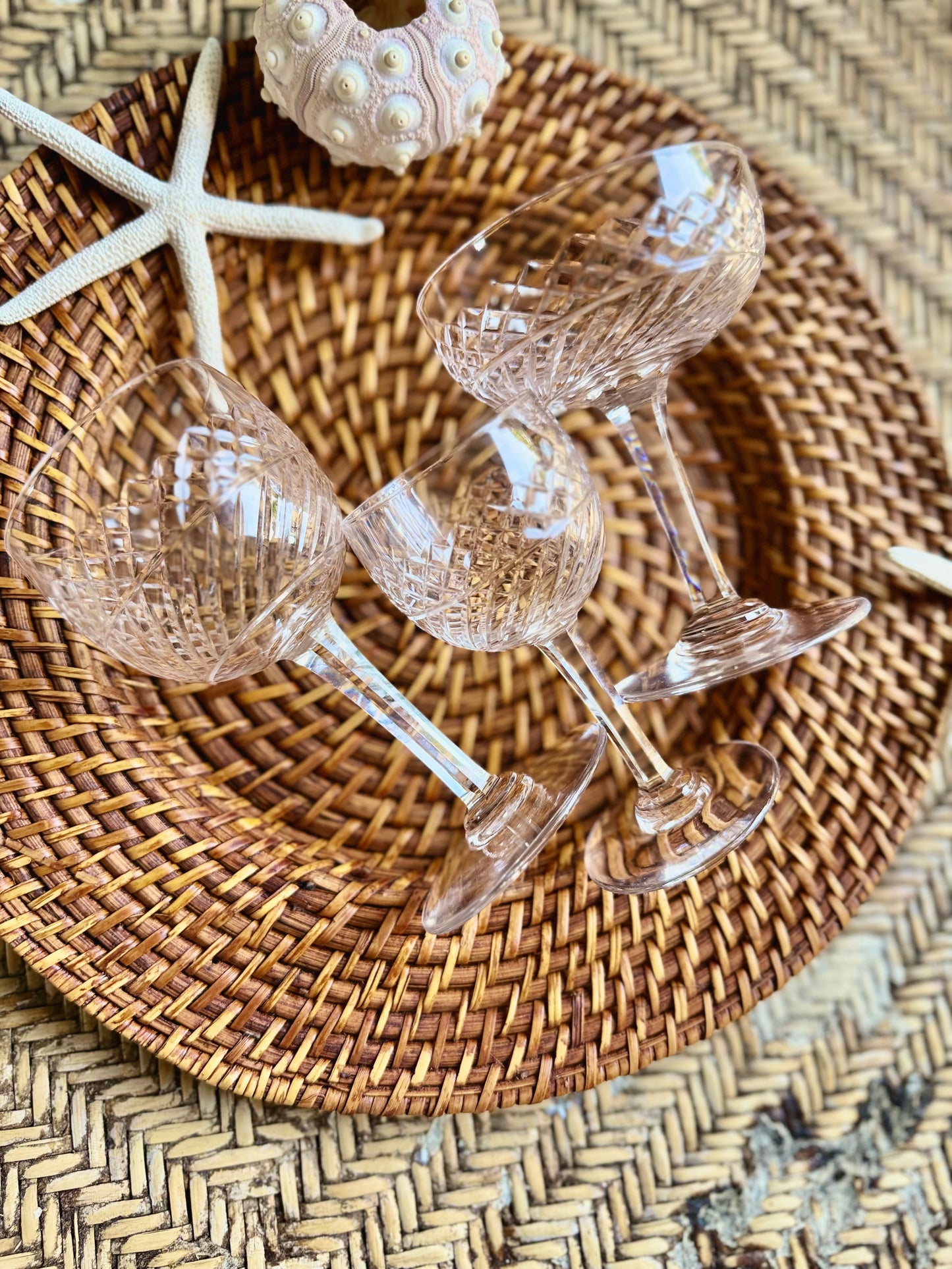 Service Saint-Louis, en cristal, art déco