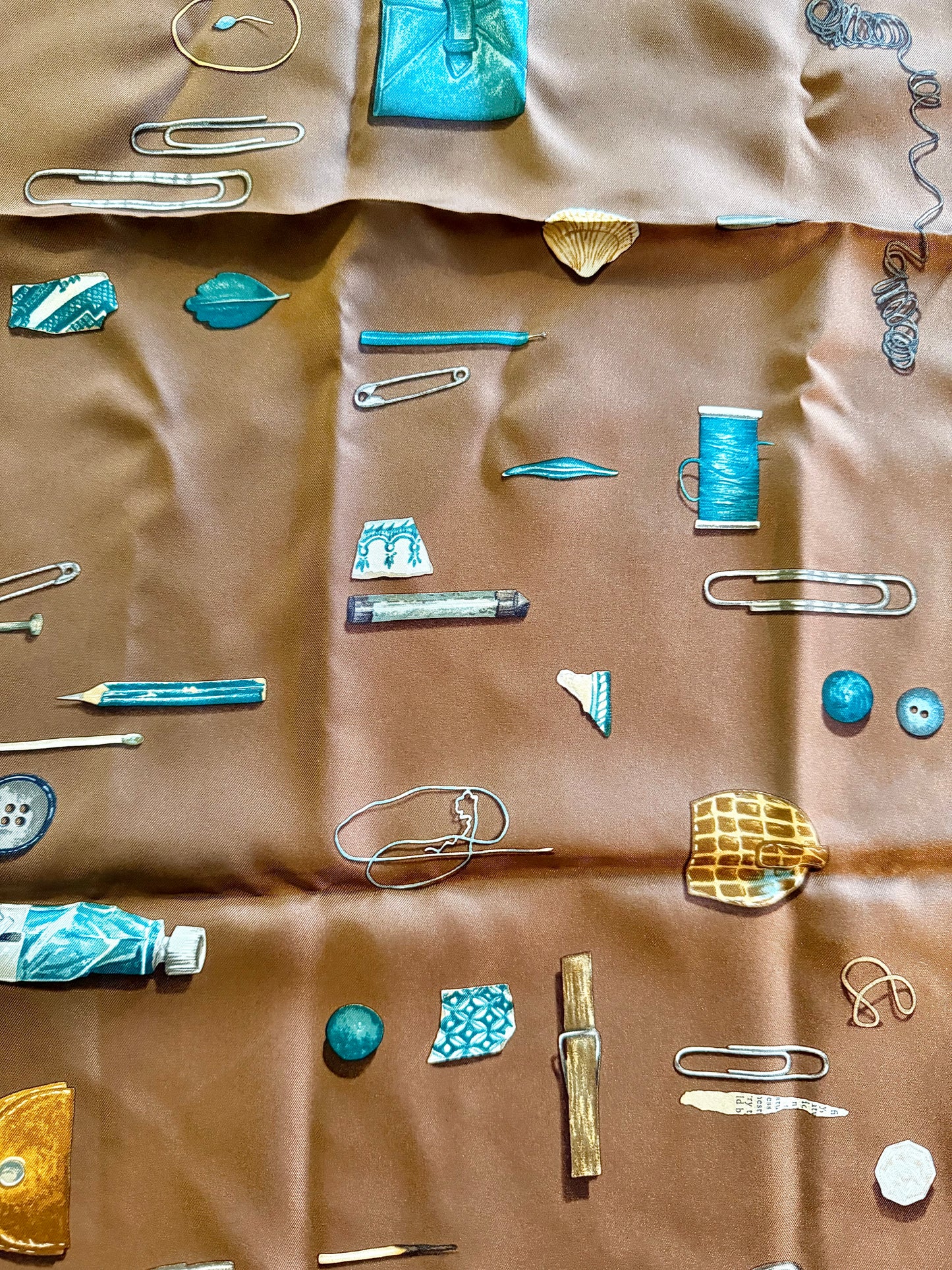Foulard Hermès « In the Pocket » en soie