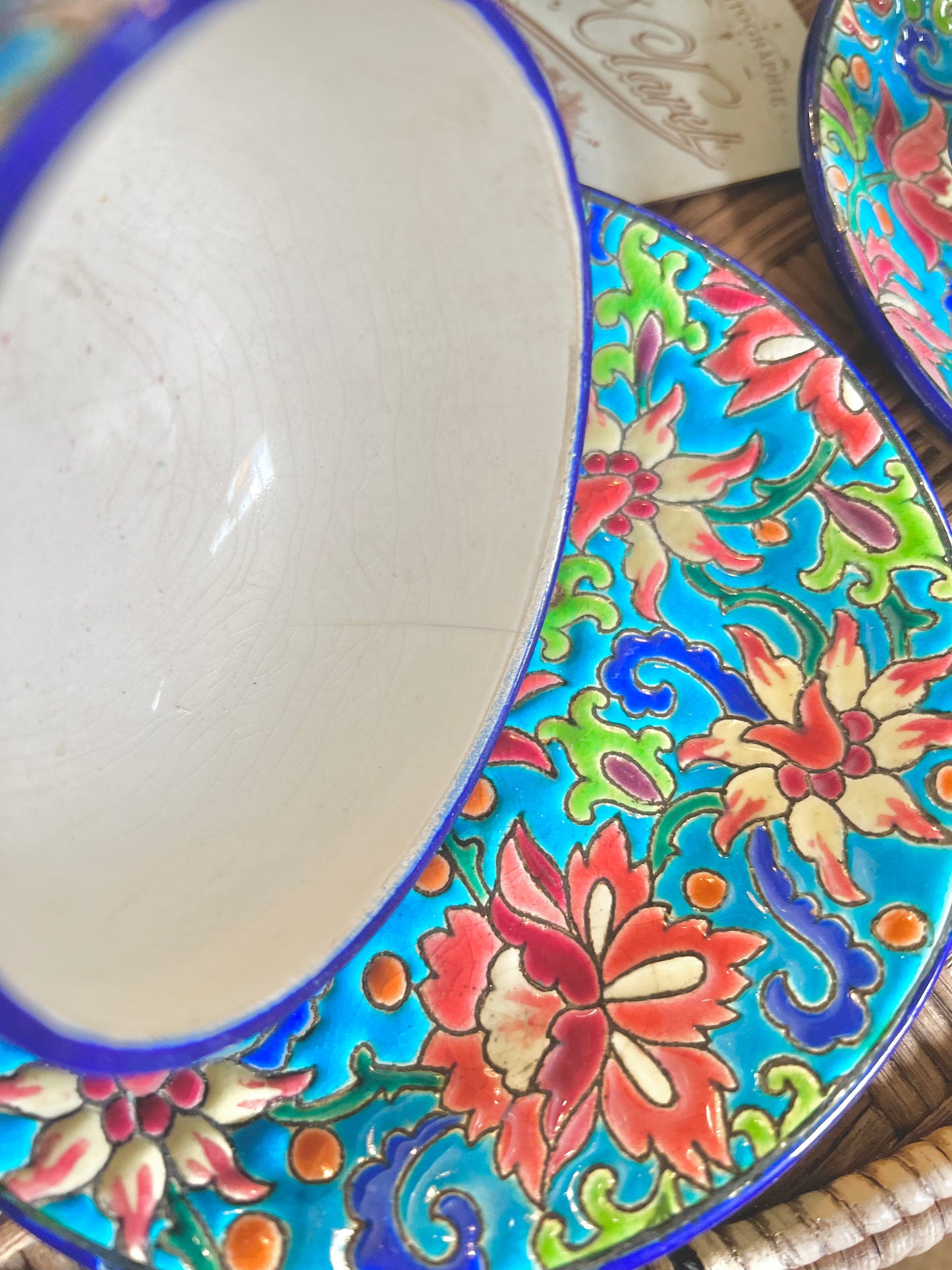 Service Longwy art nouveau, pour 4 personnes