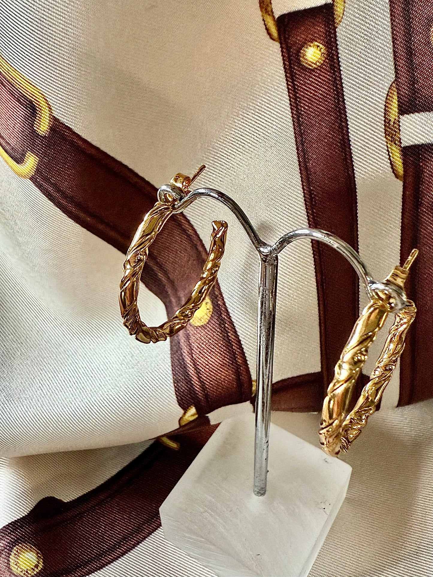 Pendientes de aro elegantes