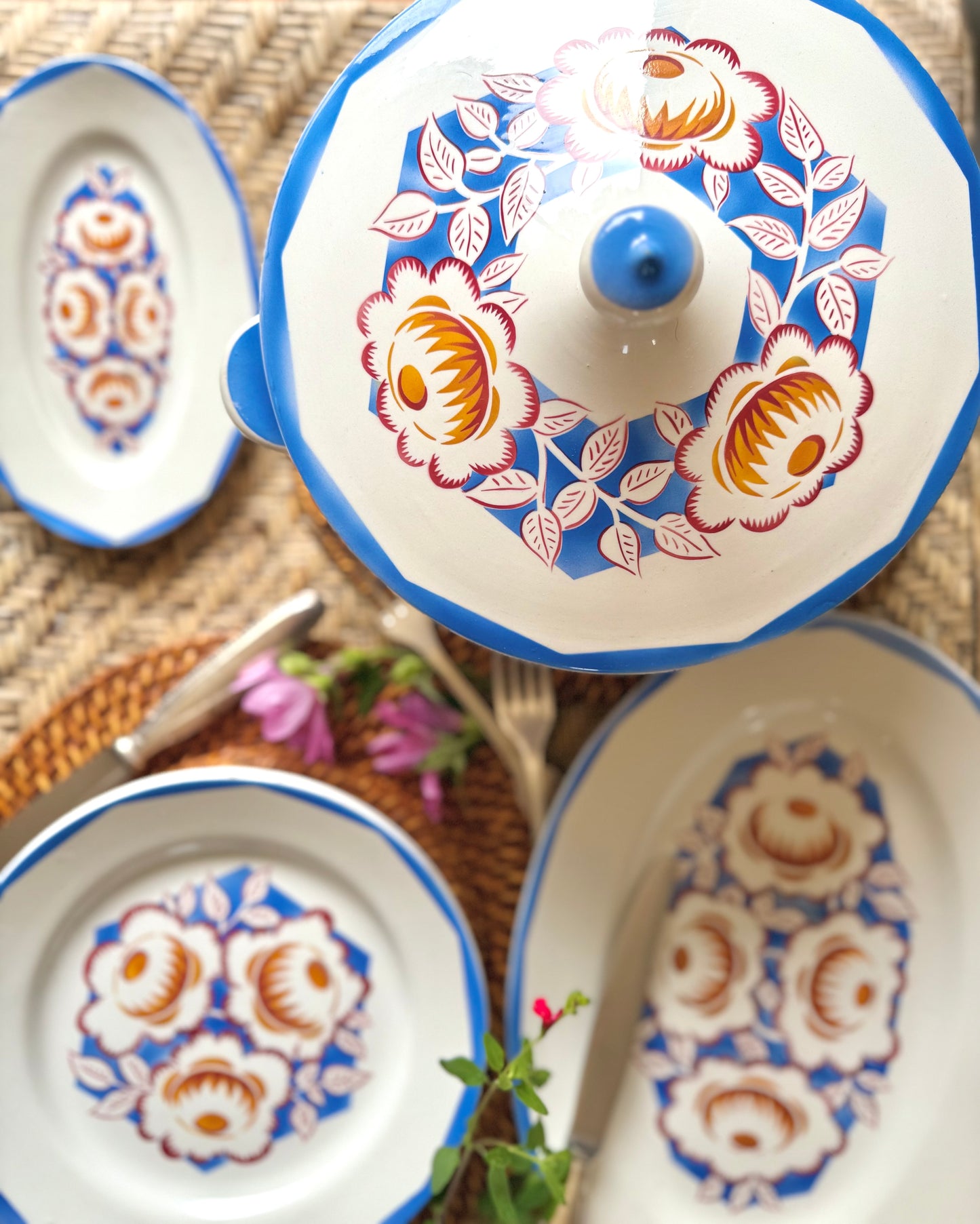 Légumier Creil et Montereau, art déco