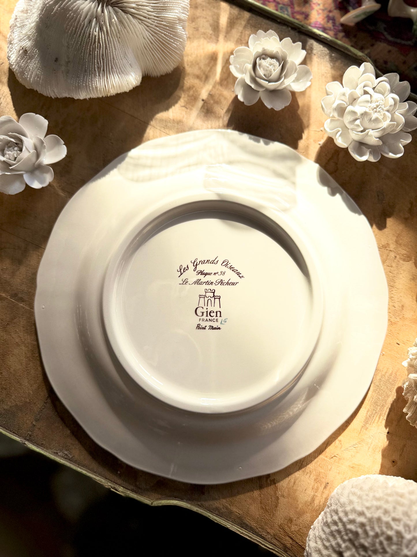 N: 38. Assiette collection « Les grands oiseaux » de Gien