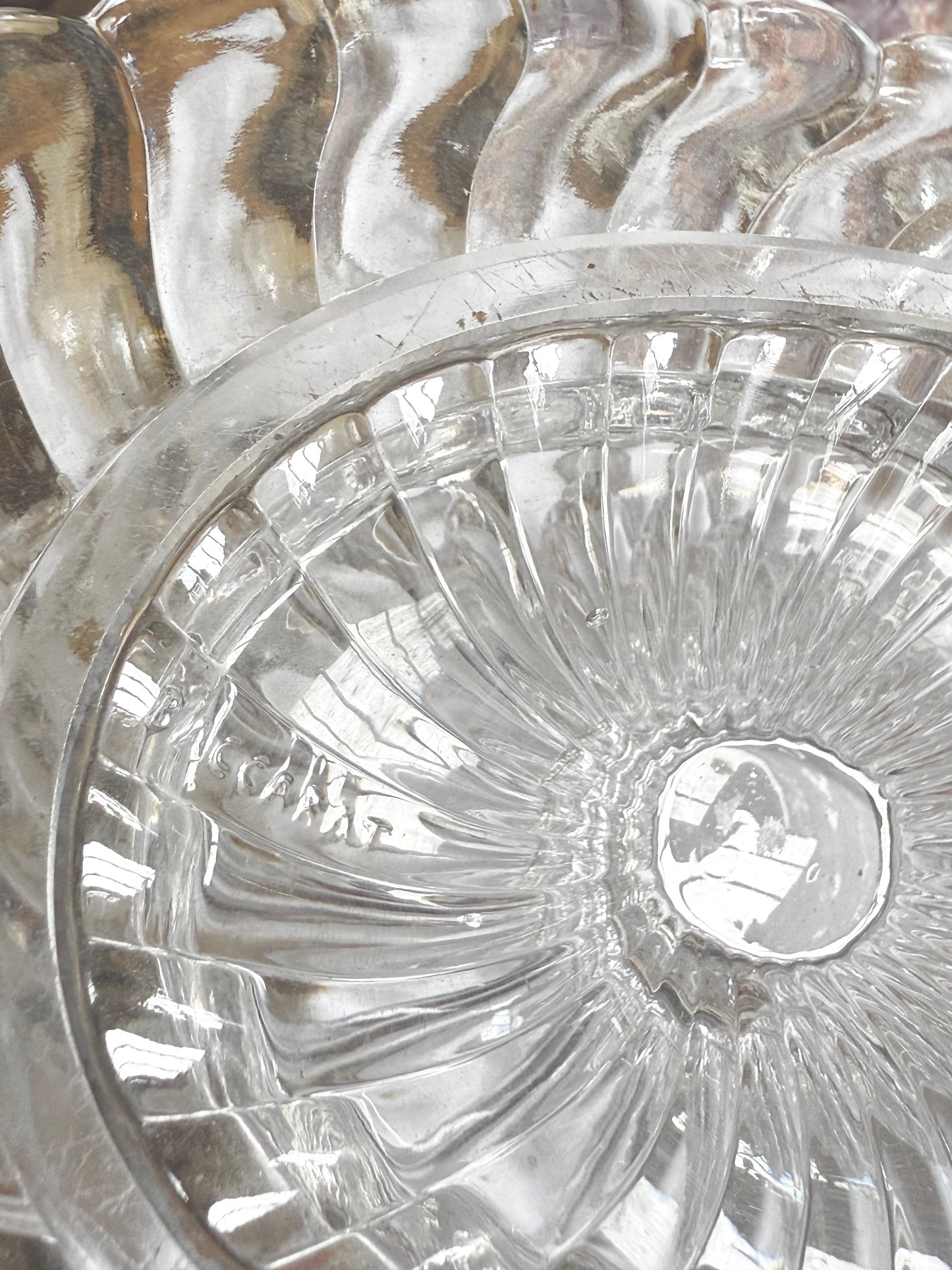 Saucière en cristal de Baccarat