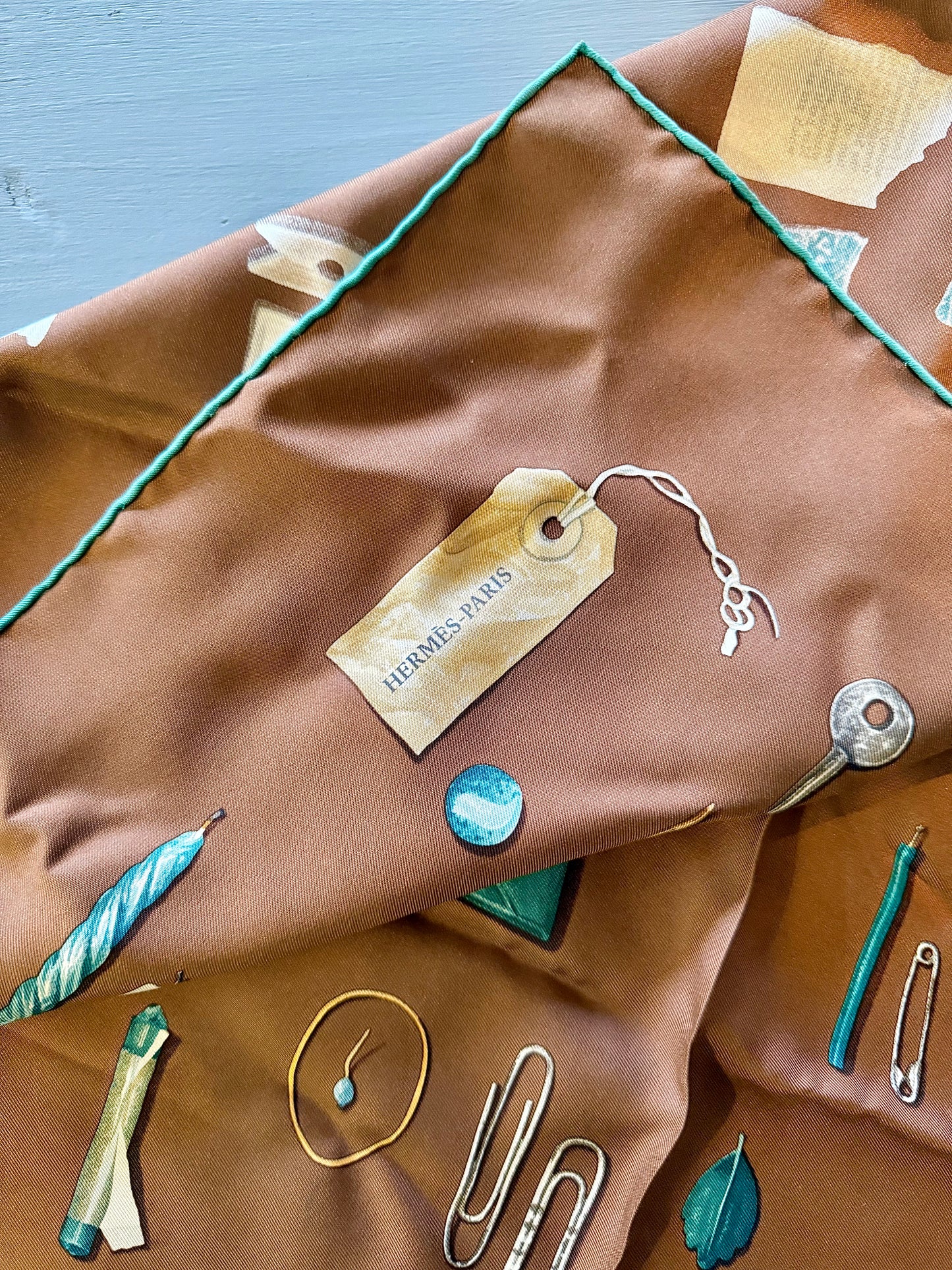 Foulard Hermès « In the Pocket » en soie
