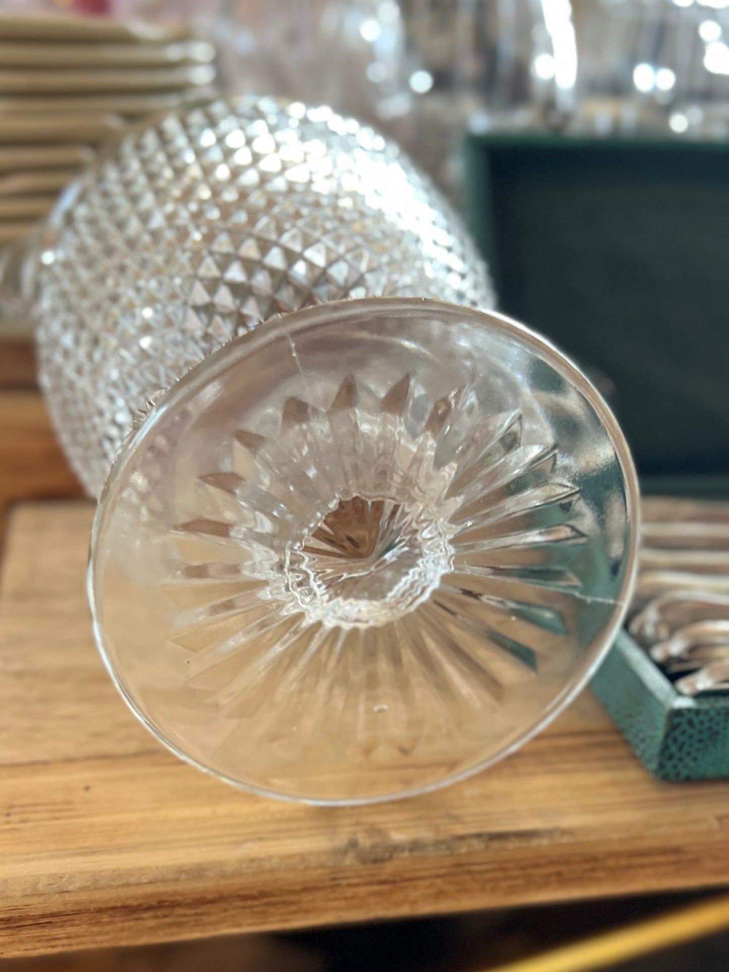 Pichet Vista Alegre cristal pour cocktails - Le boudoir luxe de Solenn