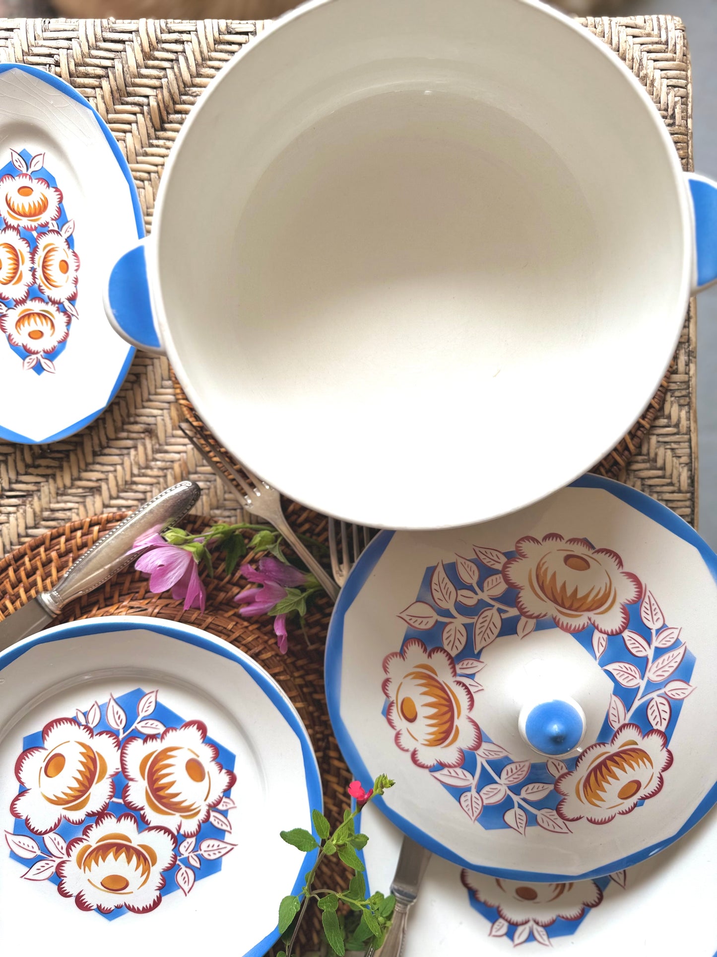 Légumier Creil et Montereau, art déco