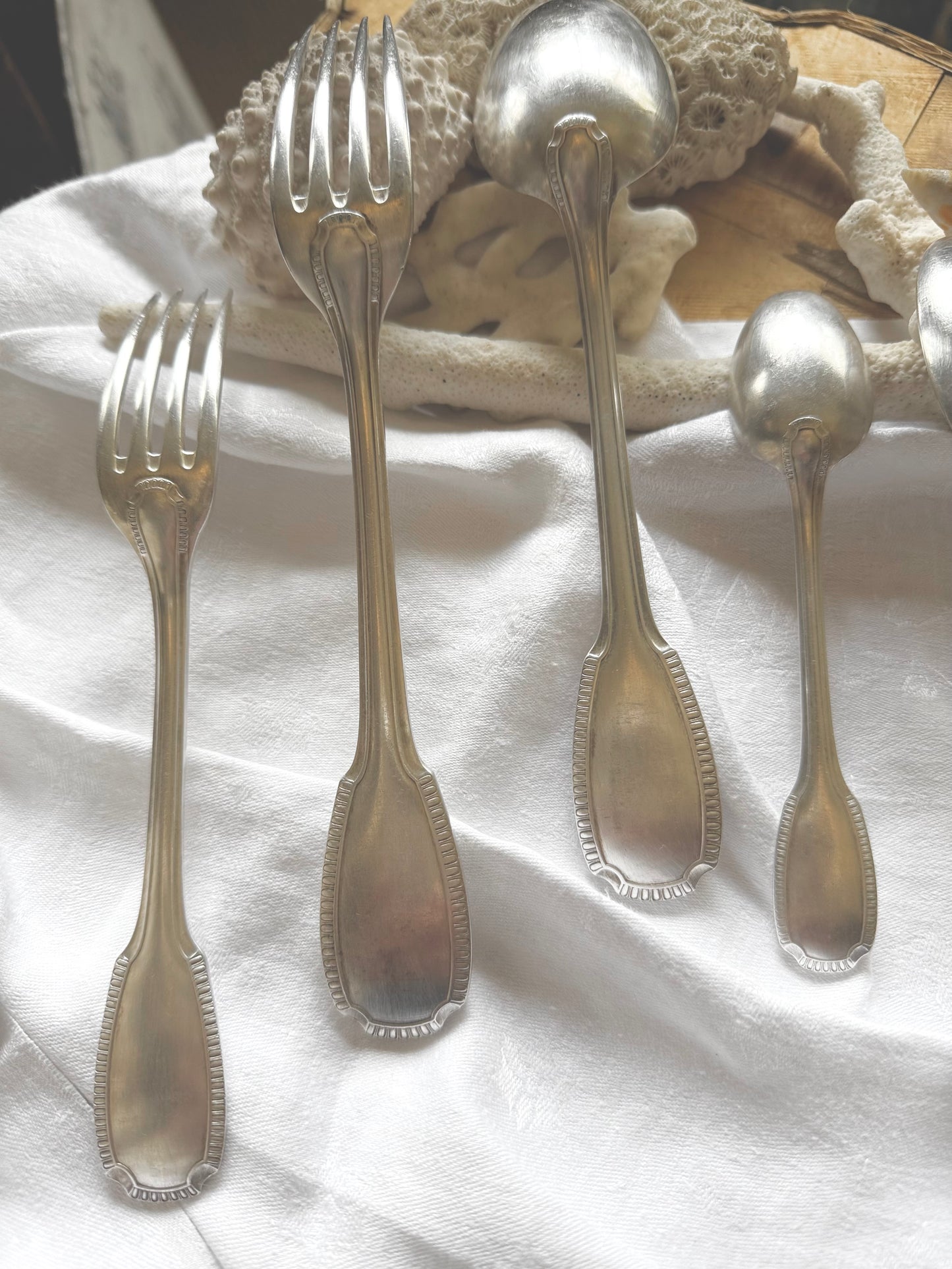 Ménagère Christofle art déco modèle « Godrons »