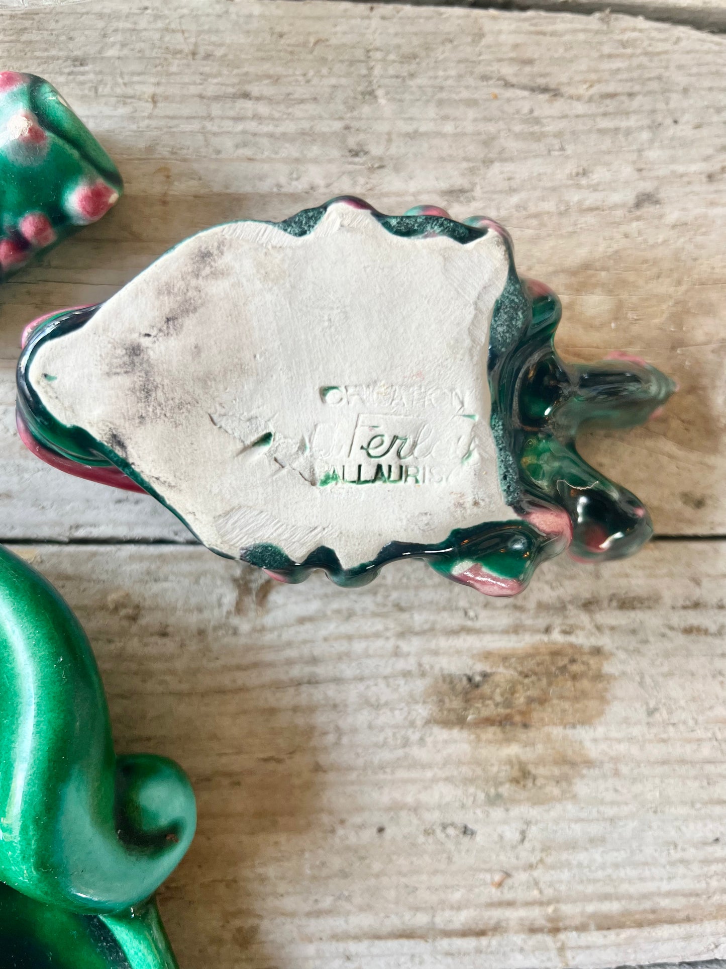 Barbotine Vallauris, sel poivre et moutarde