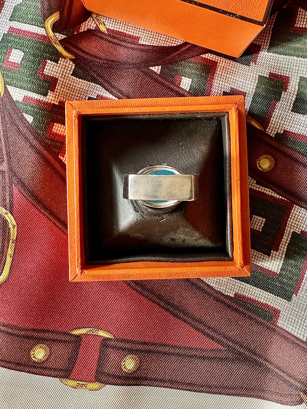 Bague art déco, argent et cristal taillé - Le boudoir luxe de Solenn