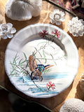 N: 38. Assiette collection « Les grands oiseaux » de Gien - Le boudoir luxe de Solenn