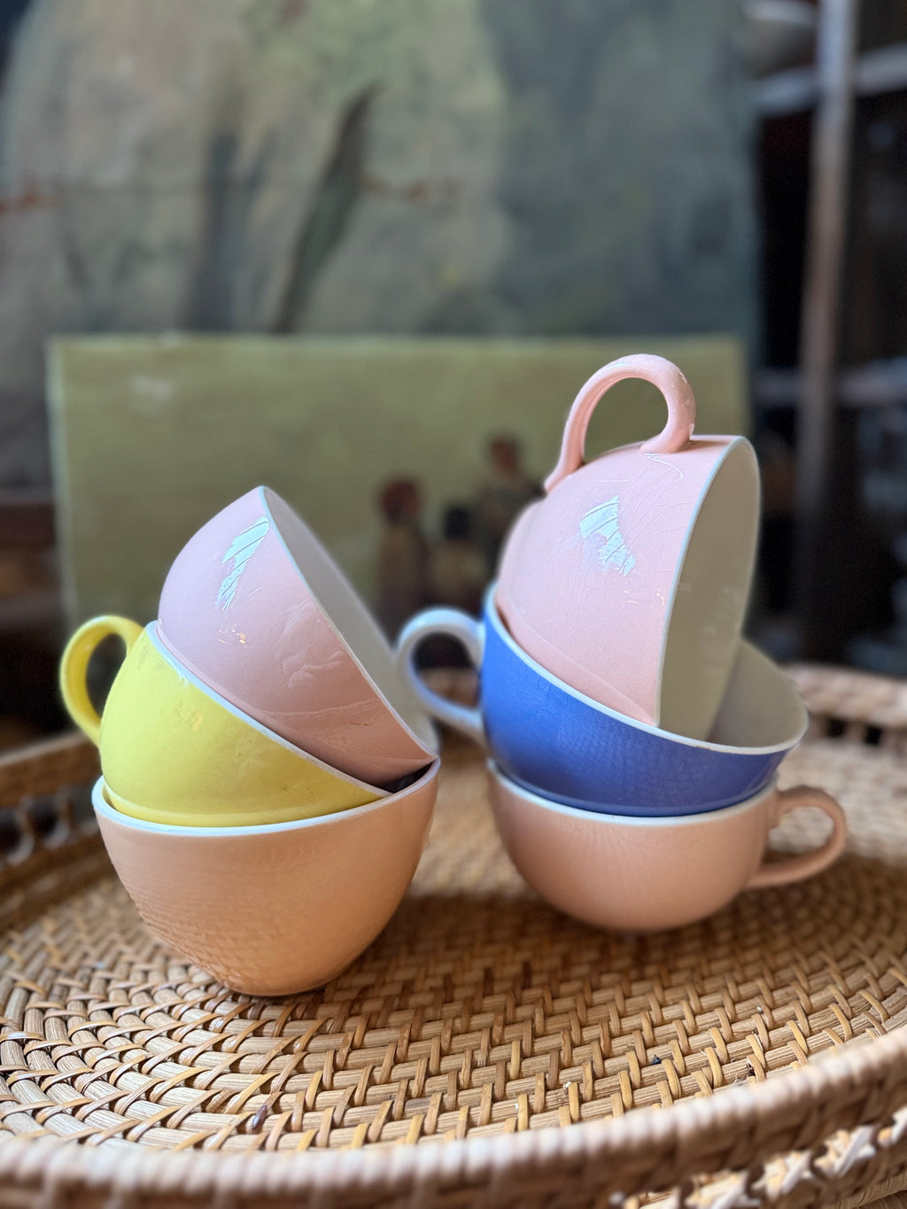 6 tasses Villeroy Et Boch, vintages - Le boudoir luxe de Solenn