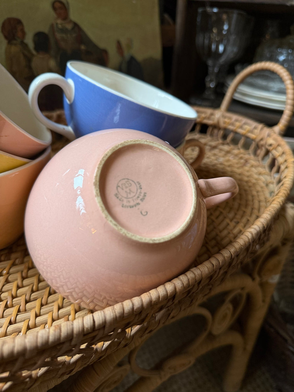 6 tasses Villeroy Et Boch, vintages - Le boudoir luxe de Solenn
