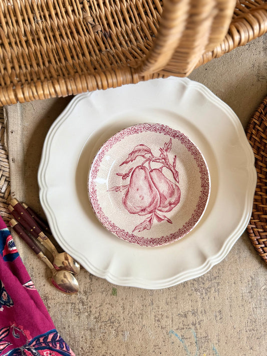 Coupelle Choisy Le Roi, terre de fer rose