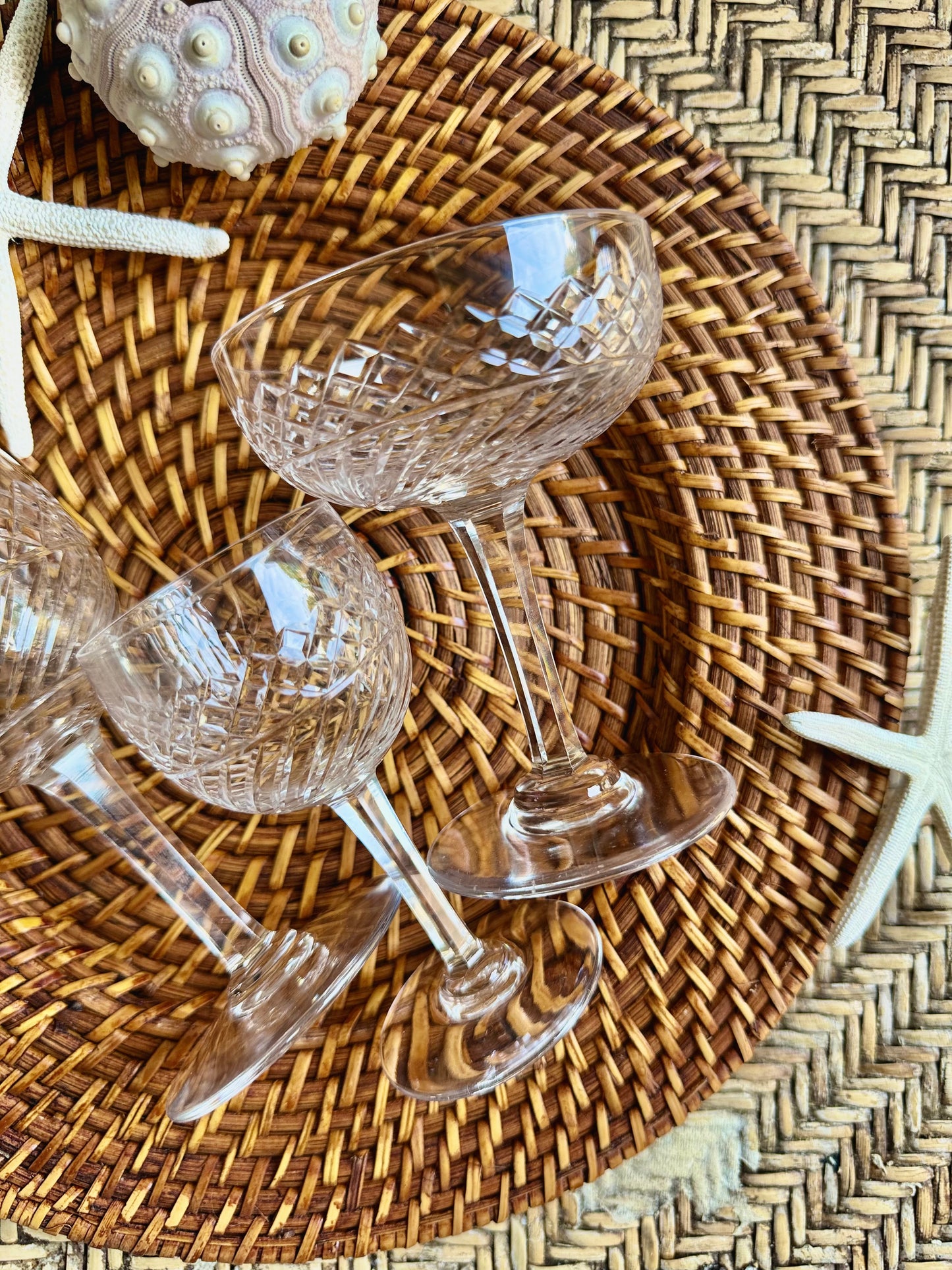 Service Saint-Louis, en cristal, art déco
