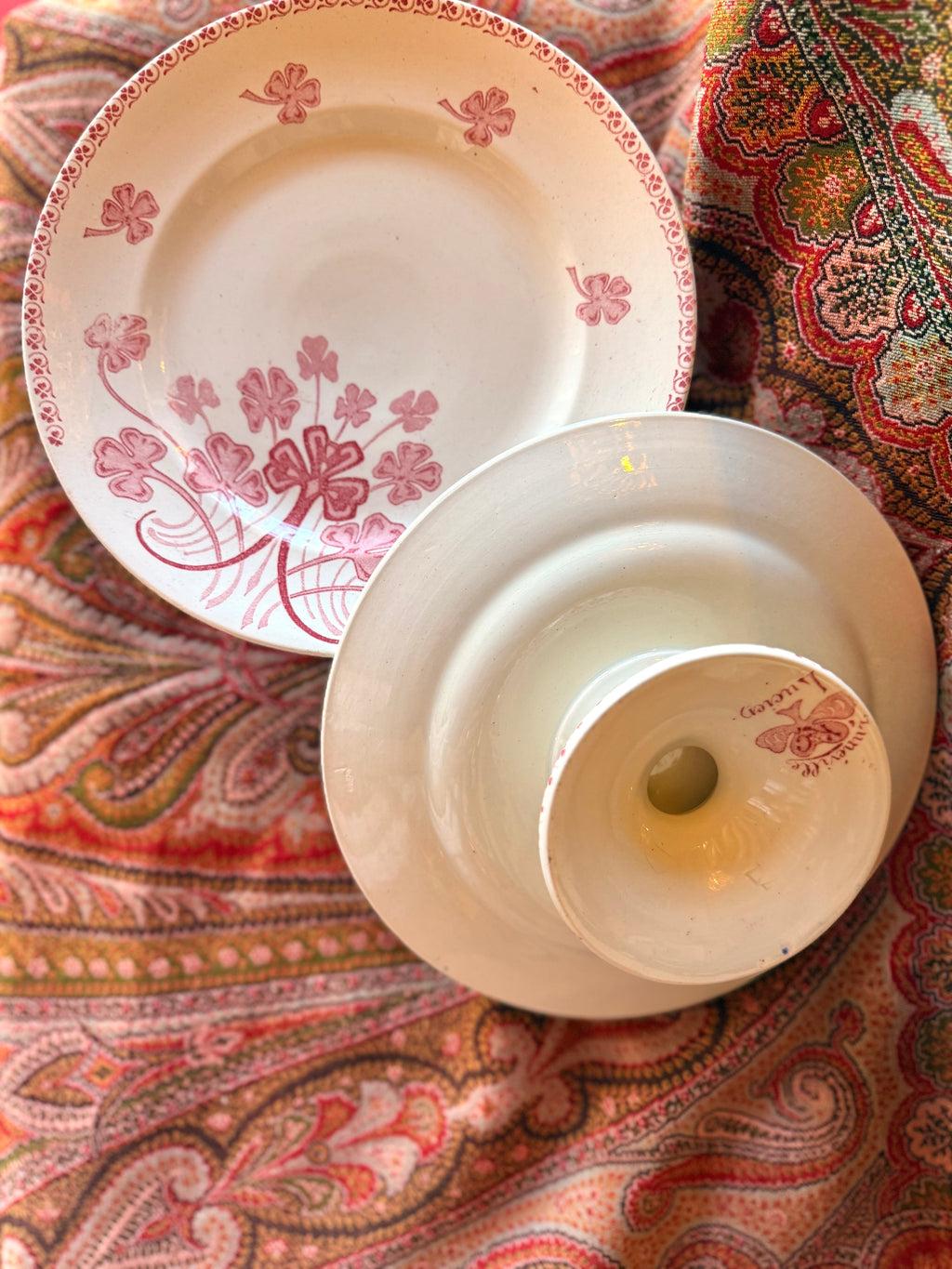 Assiettes hautes Luneville, Lucien