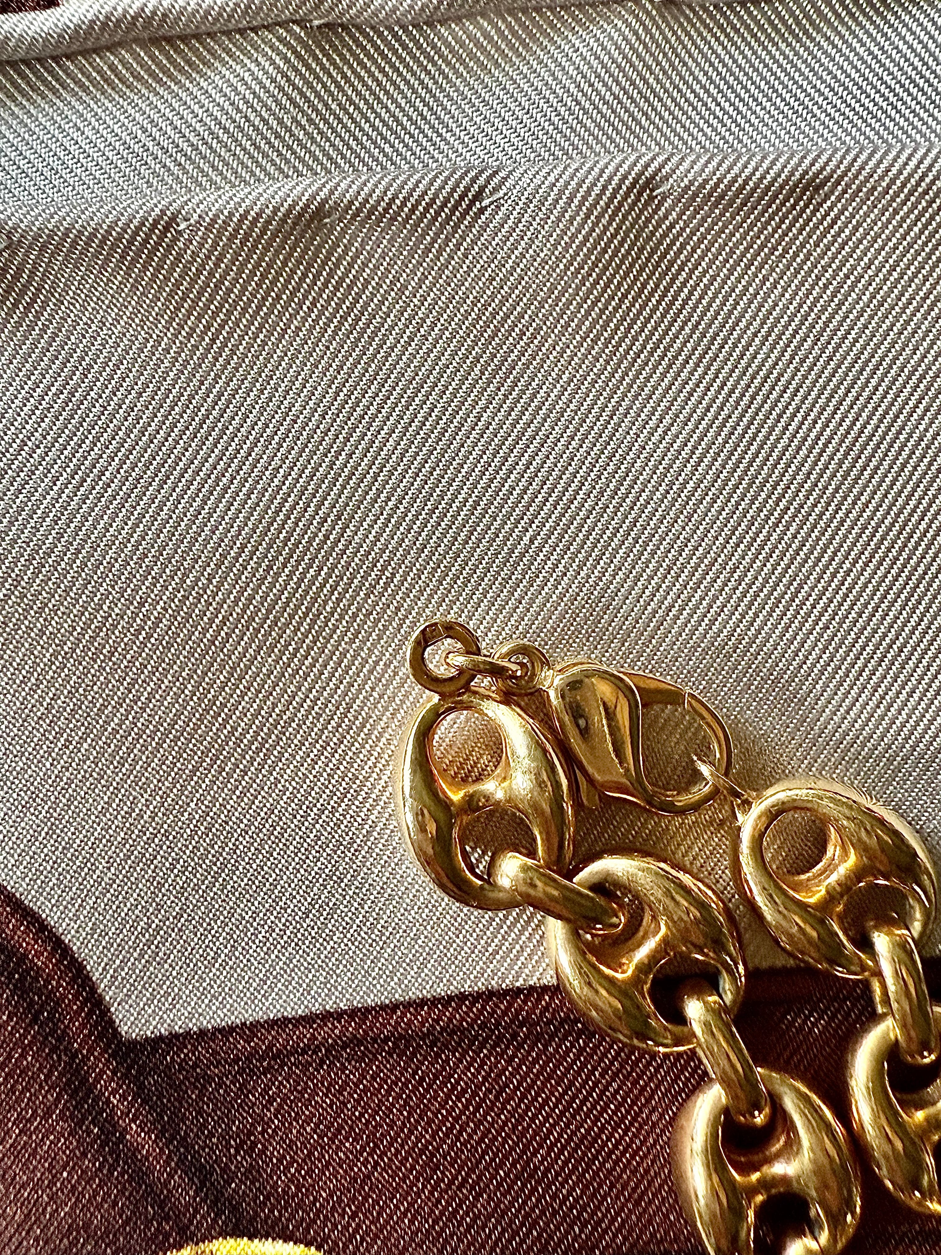 Bracelet plaqué or grains de café - Le boudoir luxe de Solenn