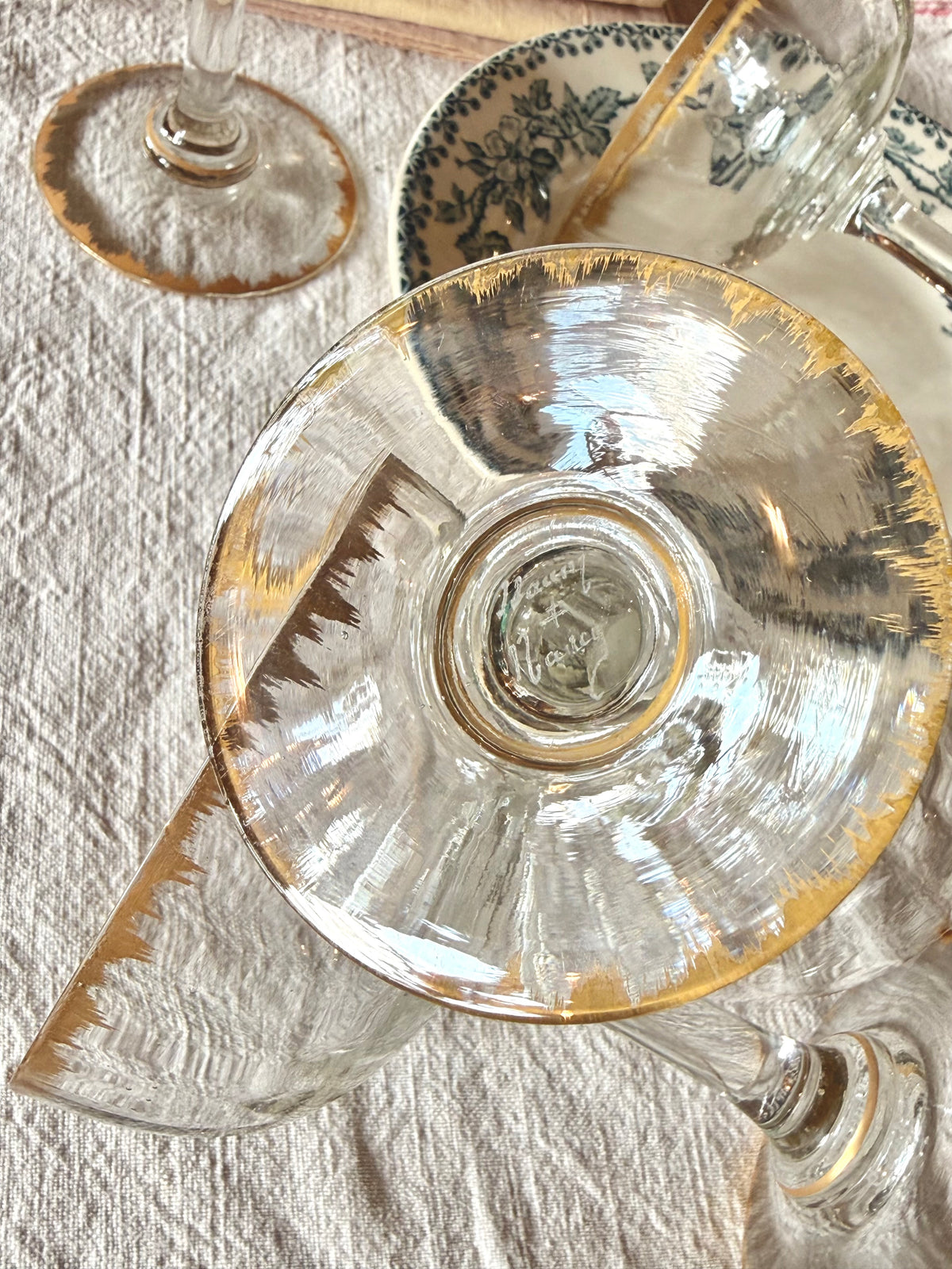 Coupes Daum Nancy, cristal