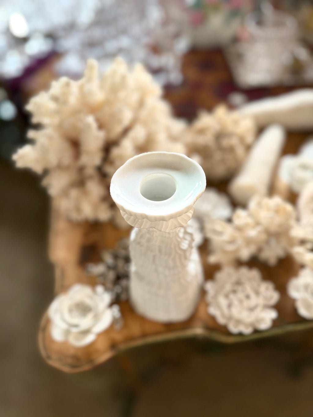 Bougeoir en porcelaine de Rosenthal - Le boudoir luxe de Solenn