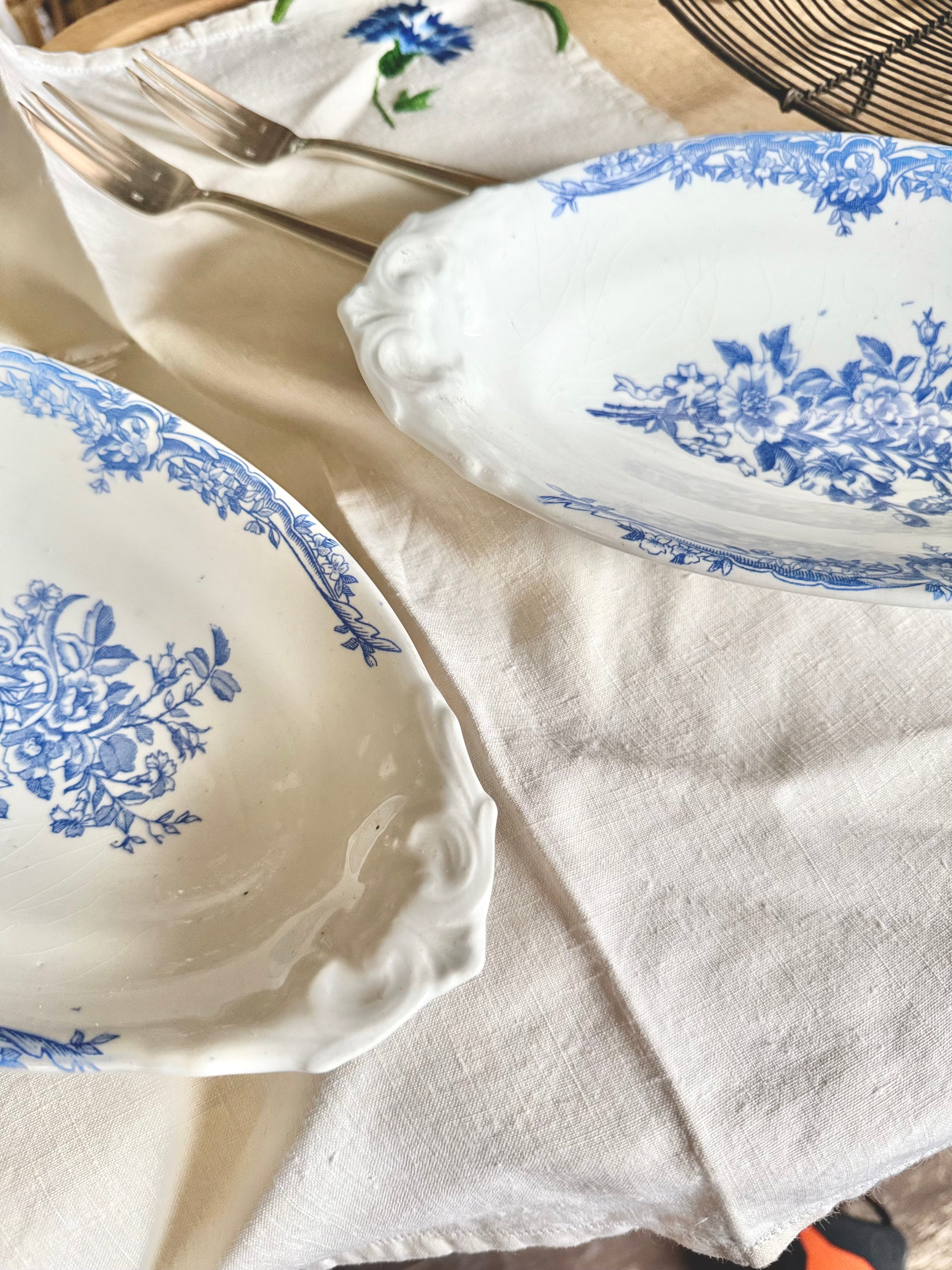 Raviers en terre de fer bleu - Le boudoir luxe de Solenn