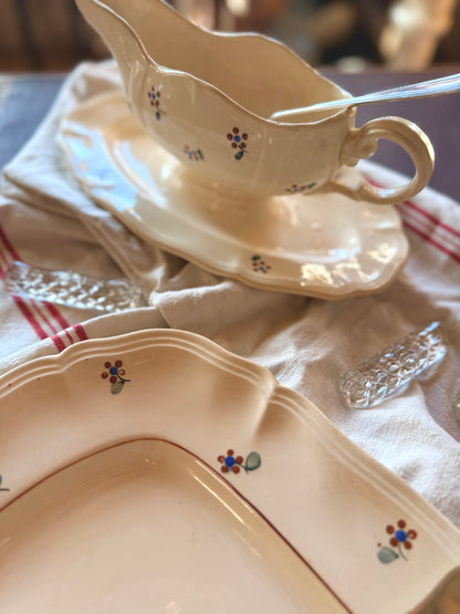 Plat rectangulaire « Arromanches » Digoin Sarreguemines