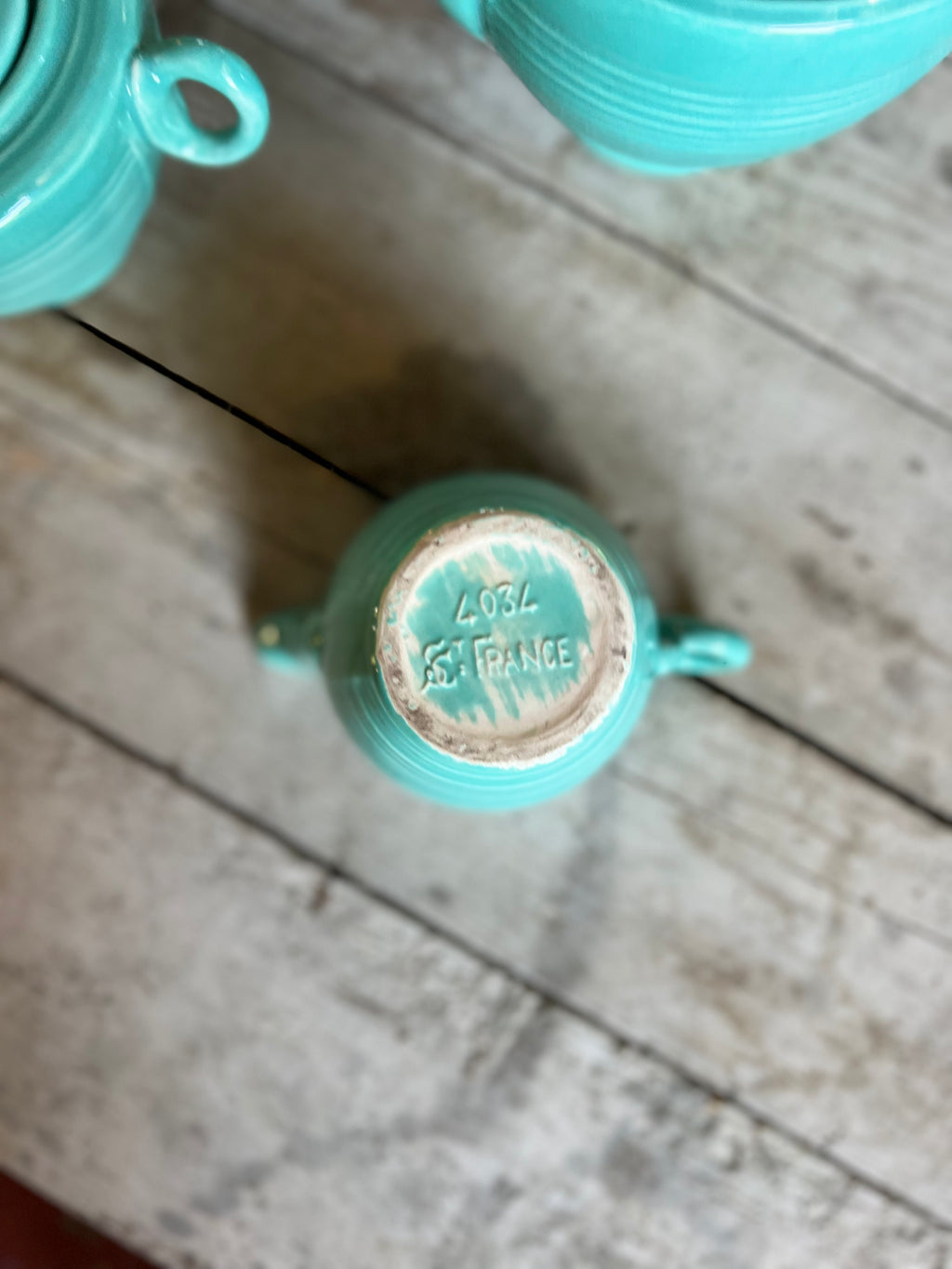 Service en barbotine de Saint Clément - Le boudoir luxe de Solenn