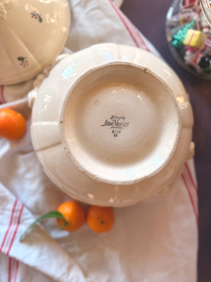 Soupière « Arromanches », Digoin Sarreguemines