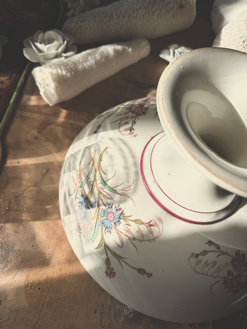 Compotier, Luneville modèle « Bleuet » - Le boudoir luxe de Solenn