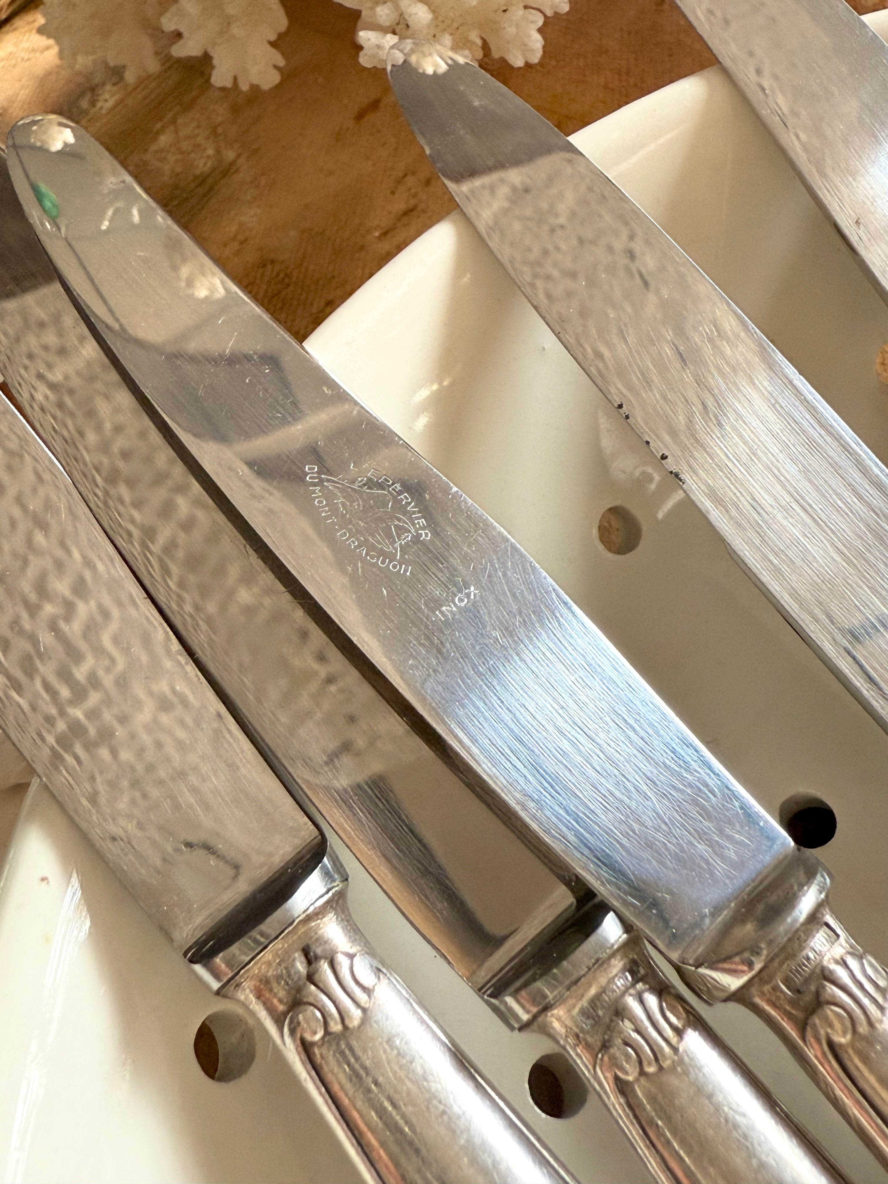 Couteaux Christofle « Vendôme » - Le boudoir luxe de Solenn