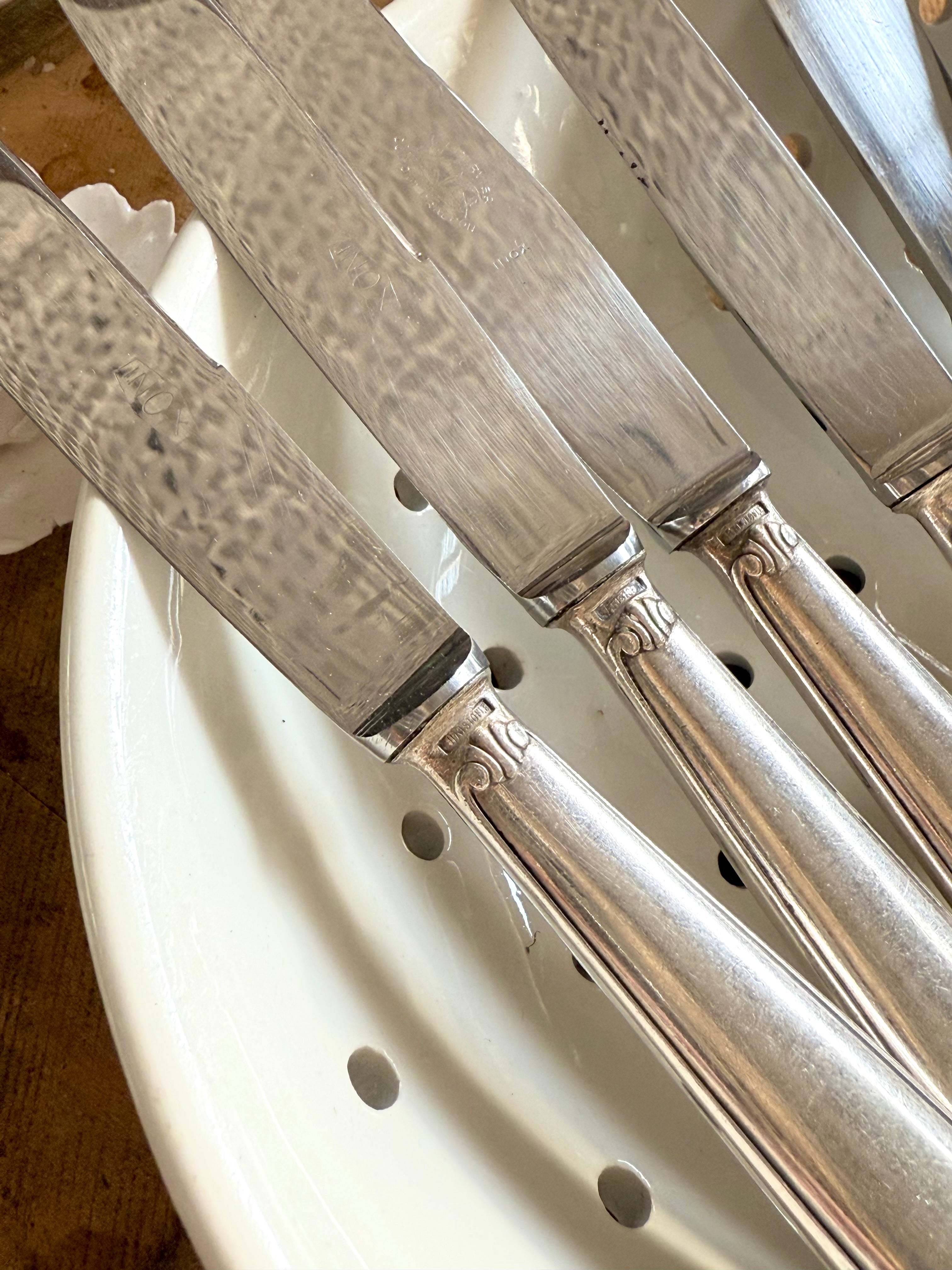 Couteaux Christofle « Vendôme » - Le boudoir luxe de Solenn