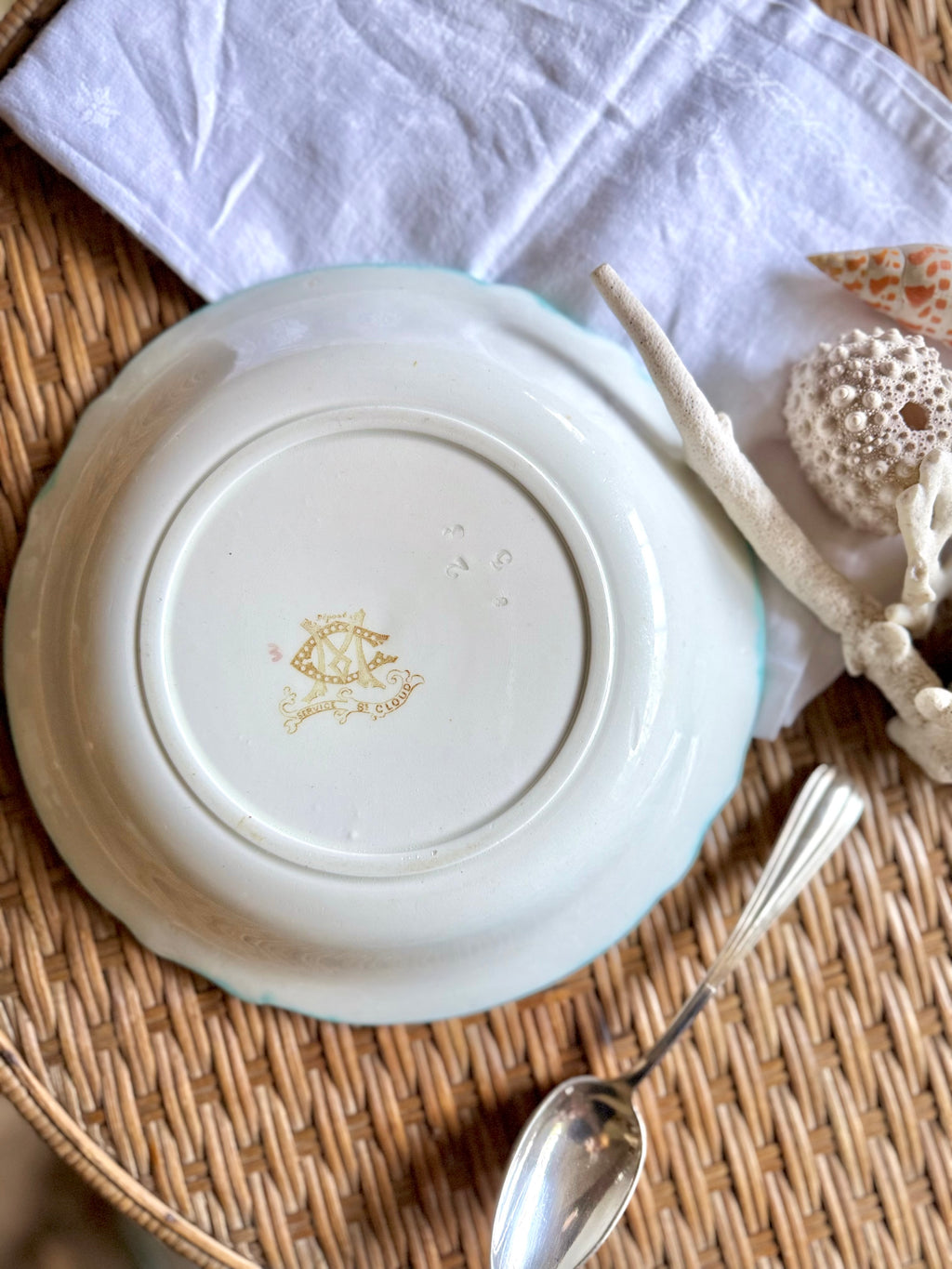 Saladier Creil et Montereau « Saint Cloud » XIX ème