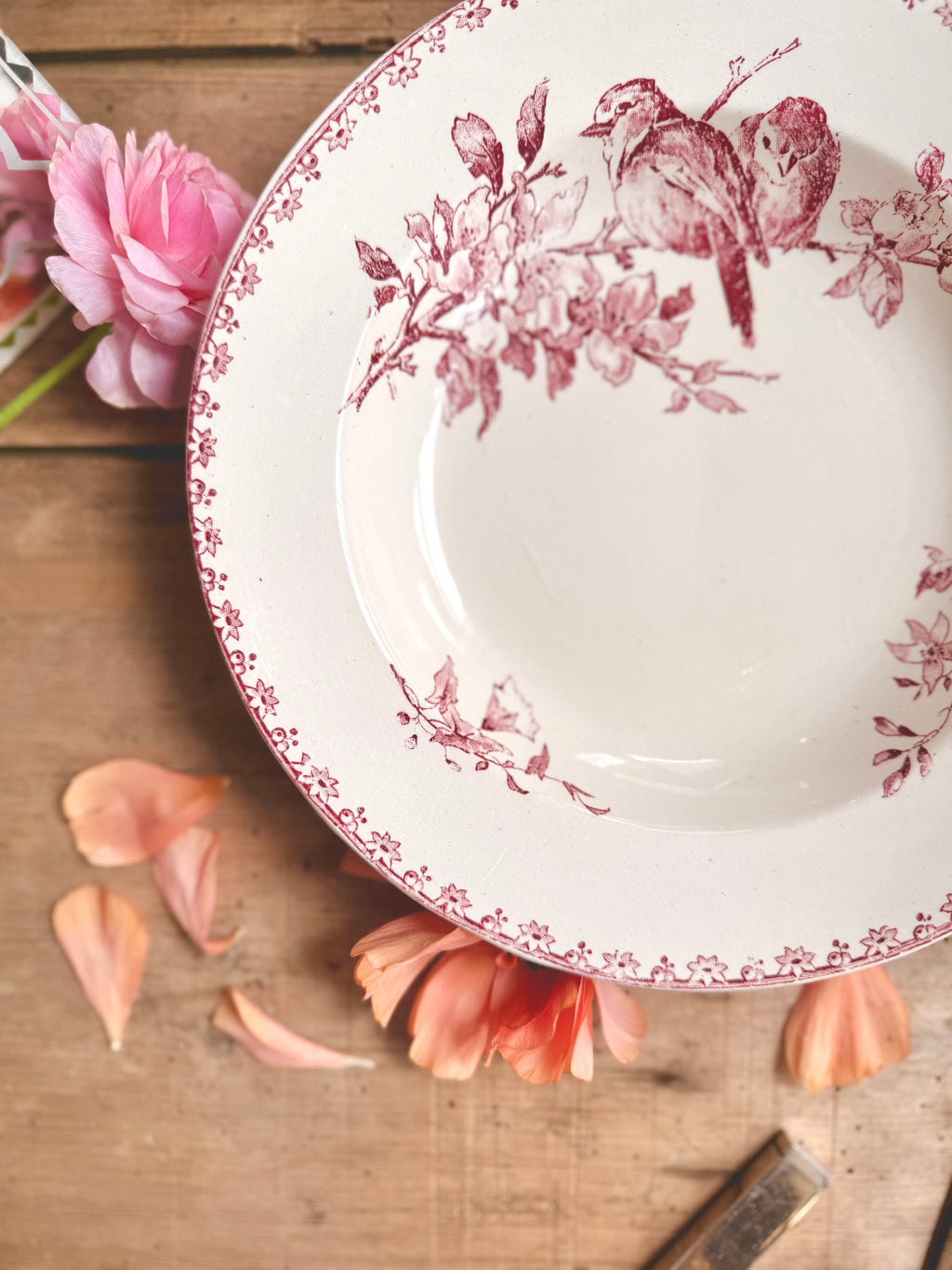 « Favori », assiettes creuses, Sarreguemines