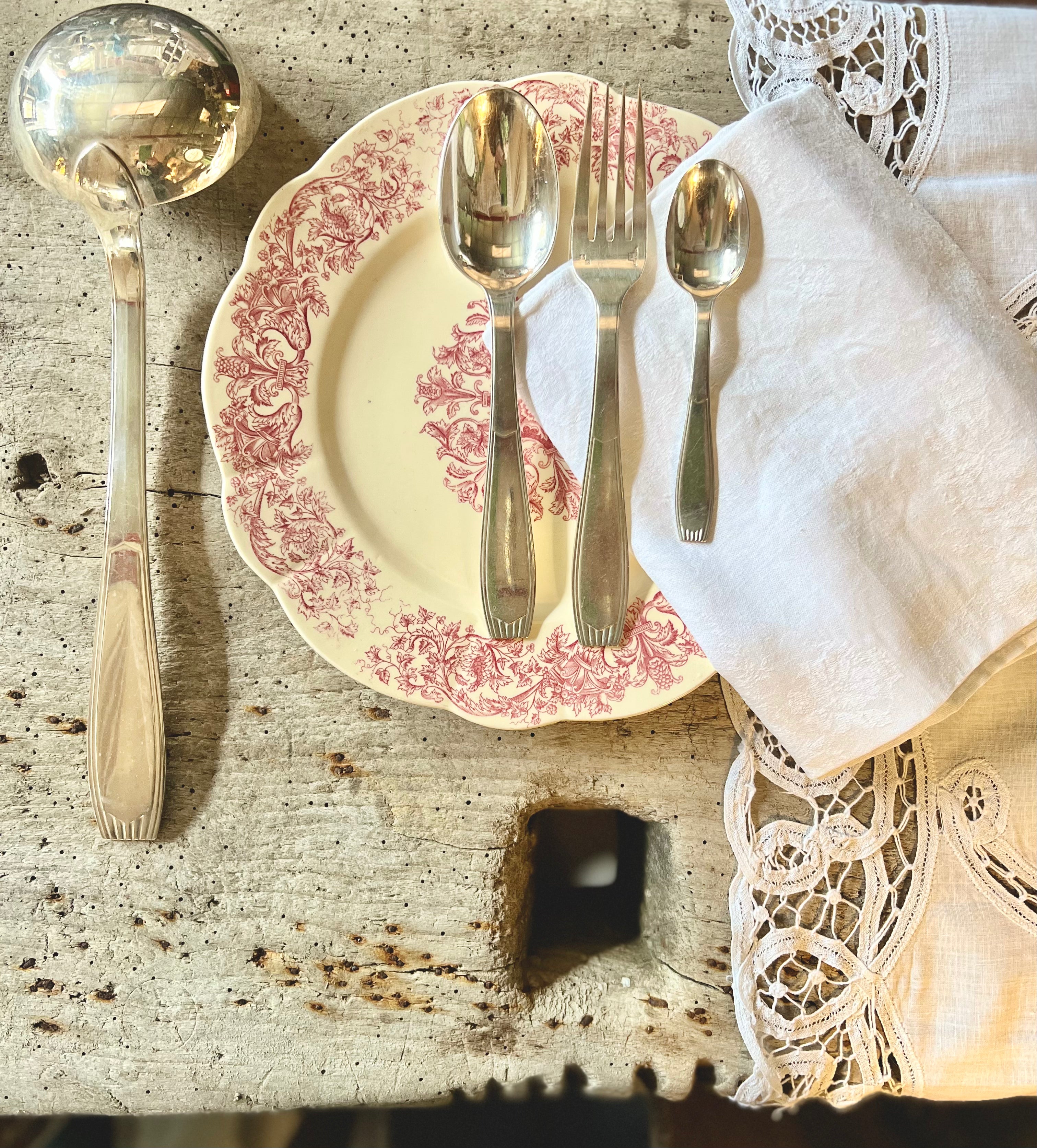 Ménagère Christofle, art déco en alfénide - Le boudoir luxe de Solenn