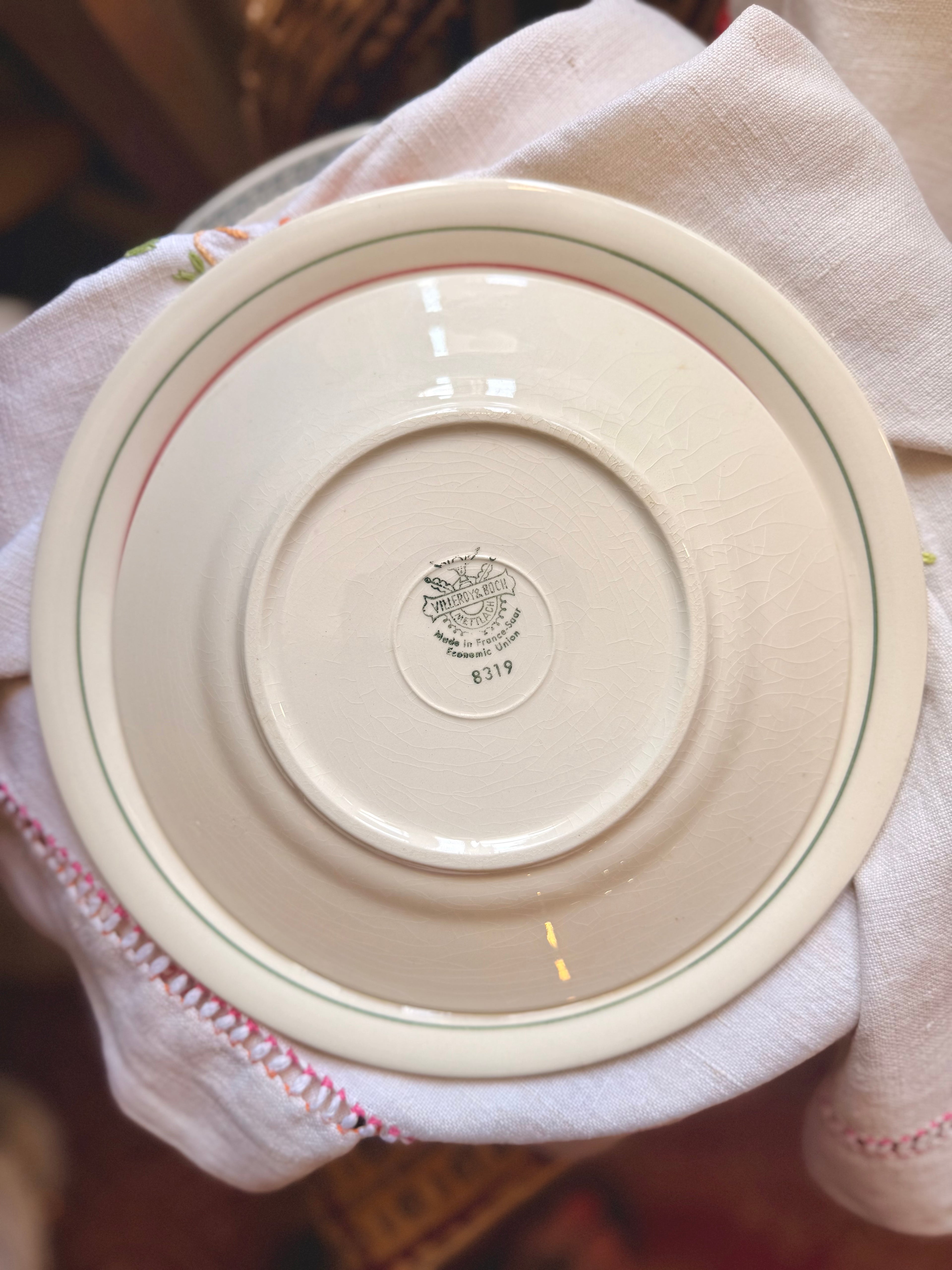 Petites Assiettes Villeroy et Boch « bouquet de printemps »