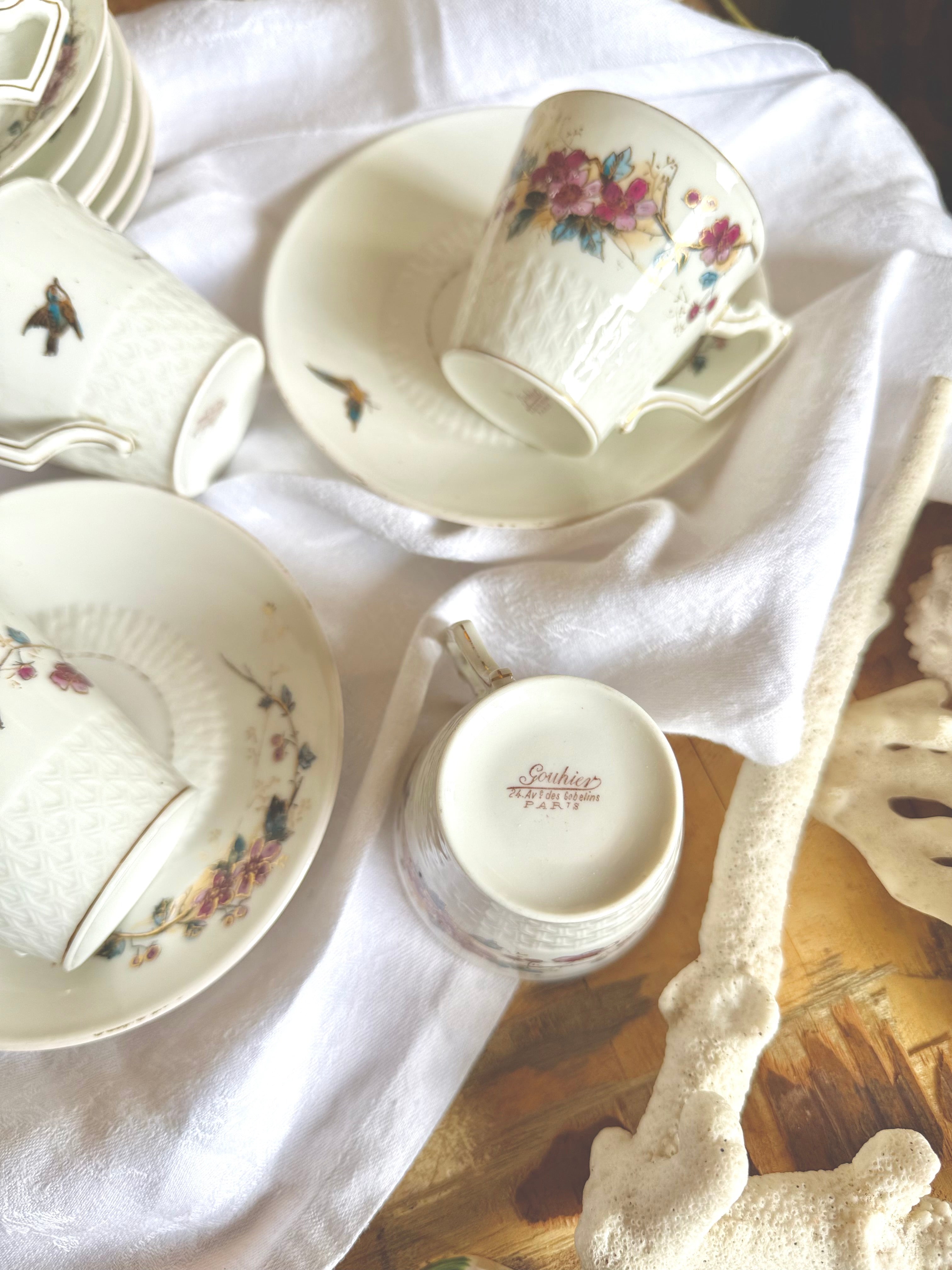 Service en porcelaine Vieux Paris, XIX ème. - Le boudoir luxe de Solenn