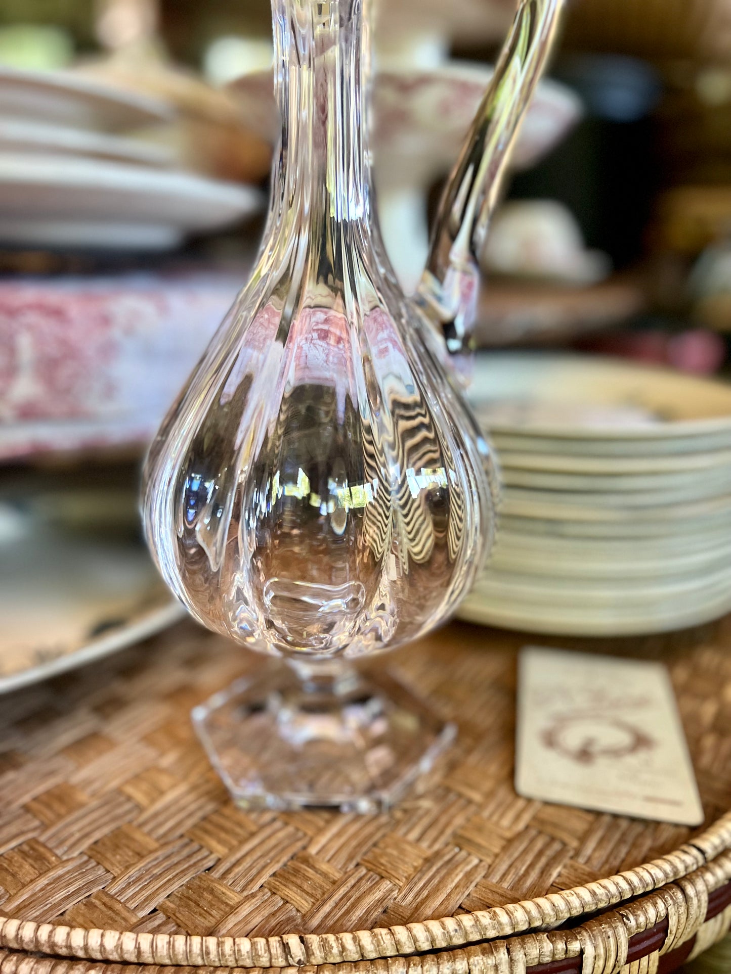 Carafe en cristal de Saint Louis