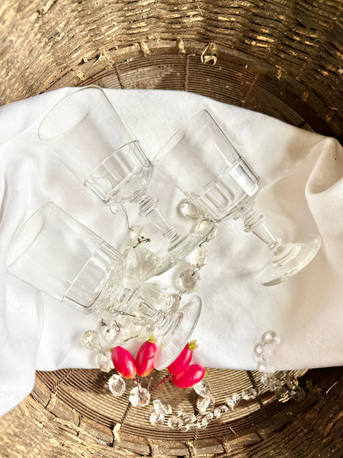 12 verres à vin début XX ème - Le boudoir luxe de Solenn