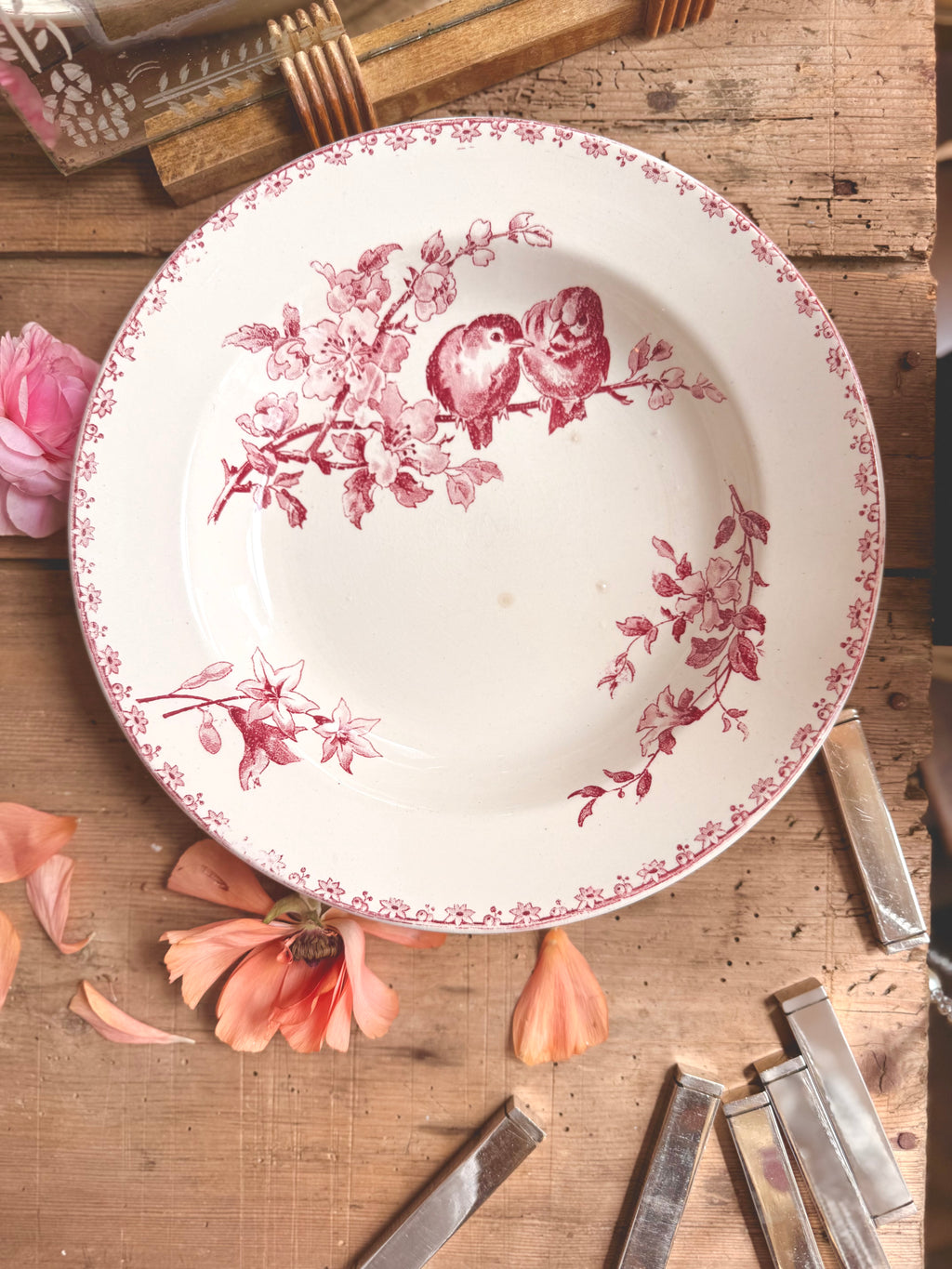 « Favori », assiettes creuses, Sarreguemines