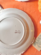 Assiettes plates, Luneville