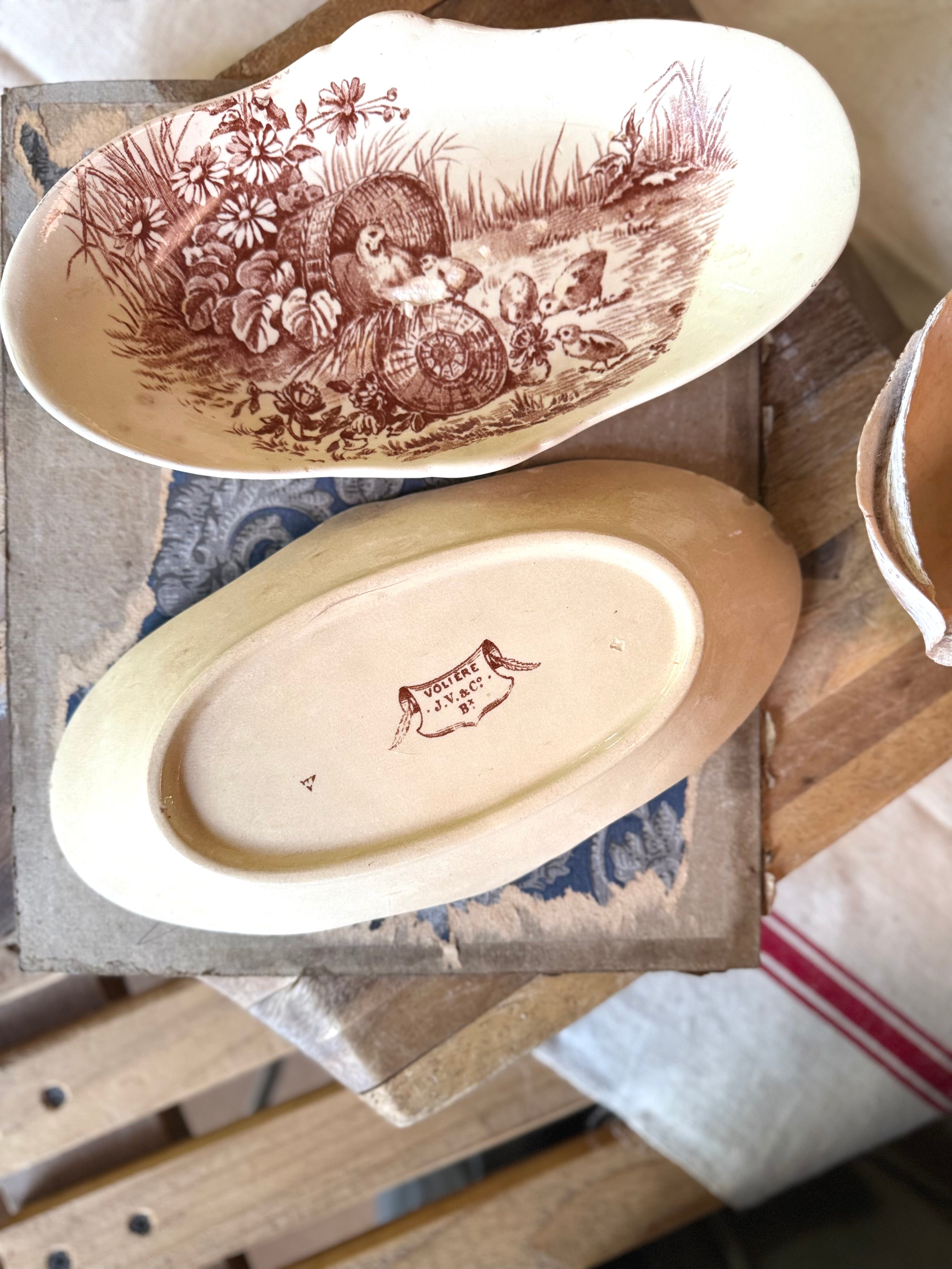 Ravier Jules Vieillard Bordeaux , modèle « Volière »