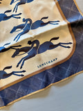 Foulard gavroche Longchamp en soie - Le boudoir luxe de Solenn