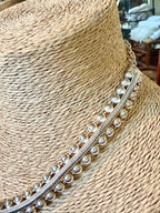 Collier ras de cou de marque Ferrands Paris - Le boudoir luxe de Solenn