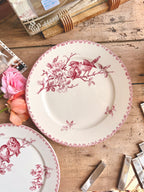 « Favori », assiettes plates, Sarreguemines - Le boudoir luxe de Solenn