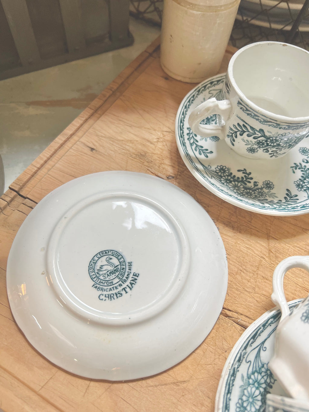 Service à café, terre de fer de Saint Amand - Le boudoir luxe de Solenn