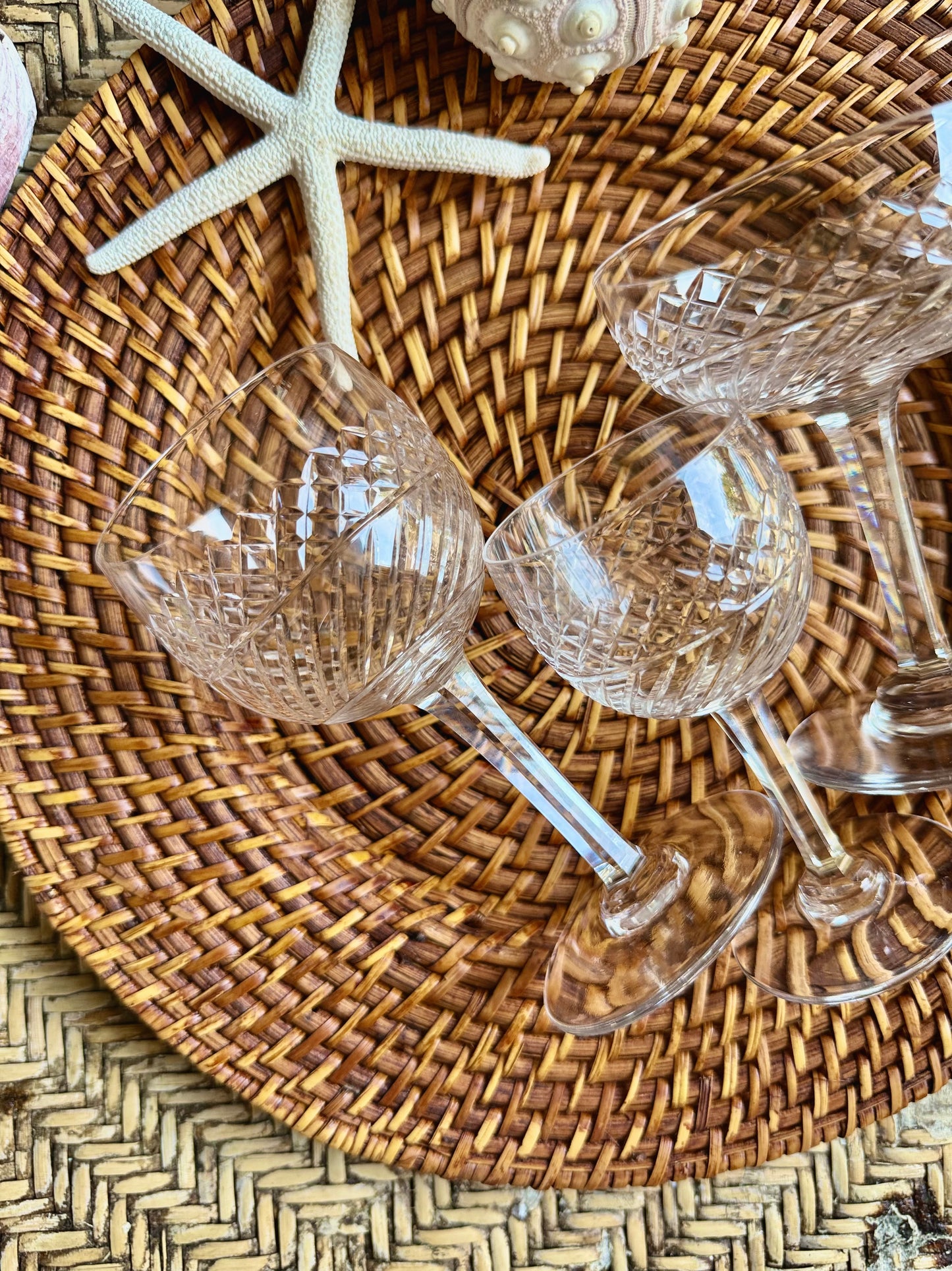 Service Saint-Louis, en cristal, art déco