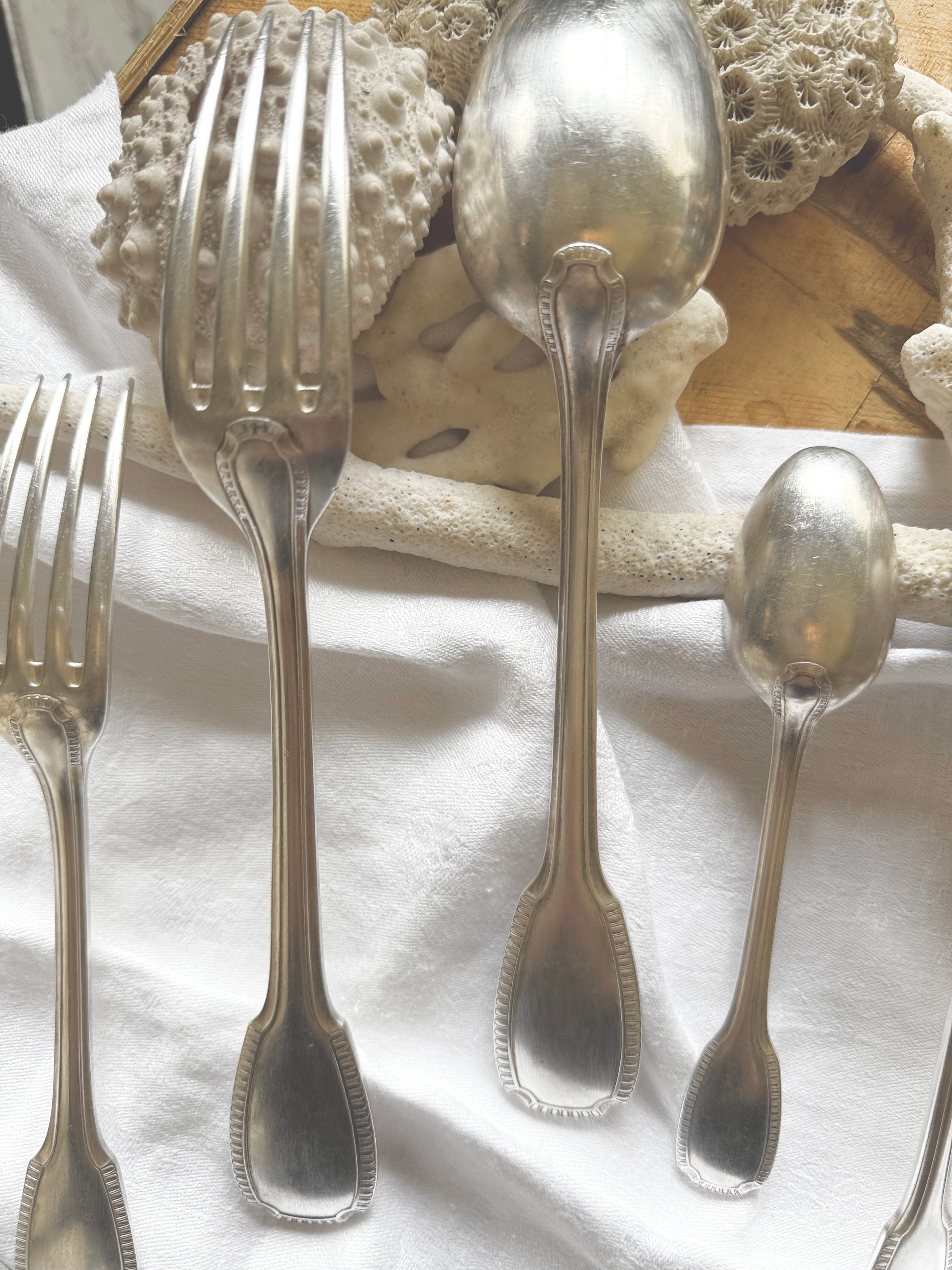 Ménagère Christofle art déco modèle « Godrons » - Le boudoir luxe de Solenn