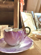 Tasse 2. Pavot, Luneville, art nouveau. - Le boudoir luxe de Solenn