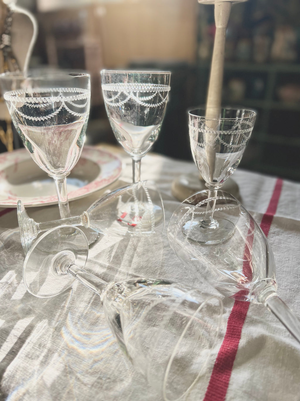 Verres à vin en cristal - Le boudoir luxe de Solenn