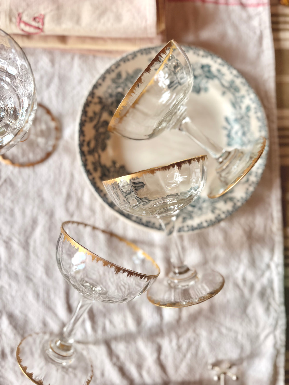 Coupes Daum Nancy, cristal